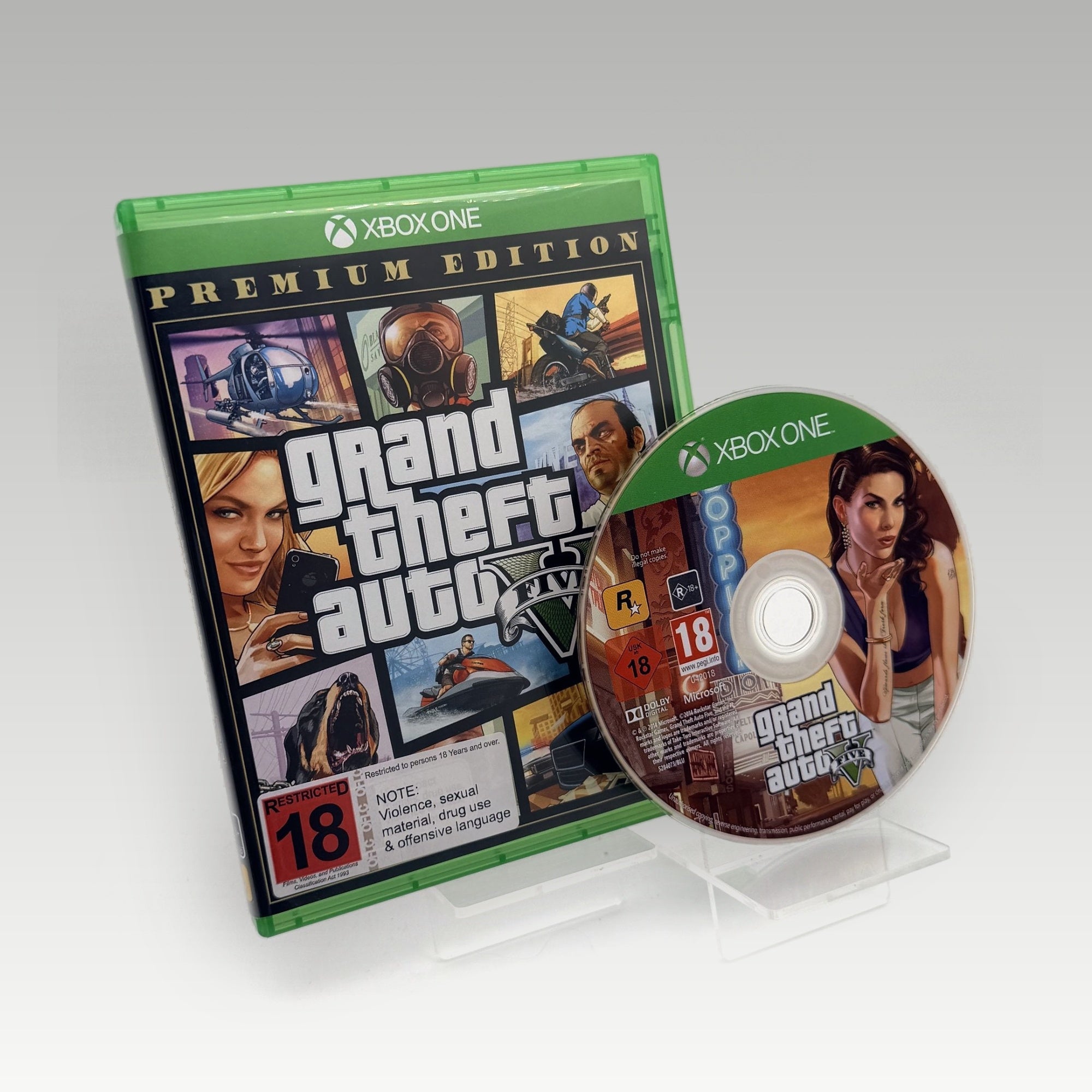 Grand Theft Auto V Premium Edition • CIB (PAL, Premium Edition) - Image 1