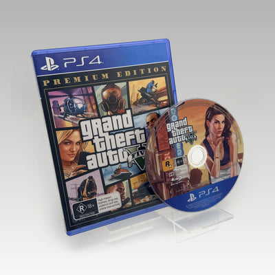 Grand Theft Auto V Premium Edition • CIB (Region 4, Premium Edition) - Image 1