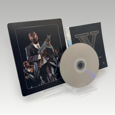 Grand Theft Auto V Special Steelbook Edition + Map • CIB (Region 2, Special Steelbook Edition + Map) - Image 2