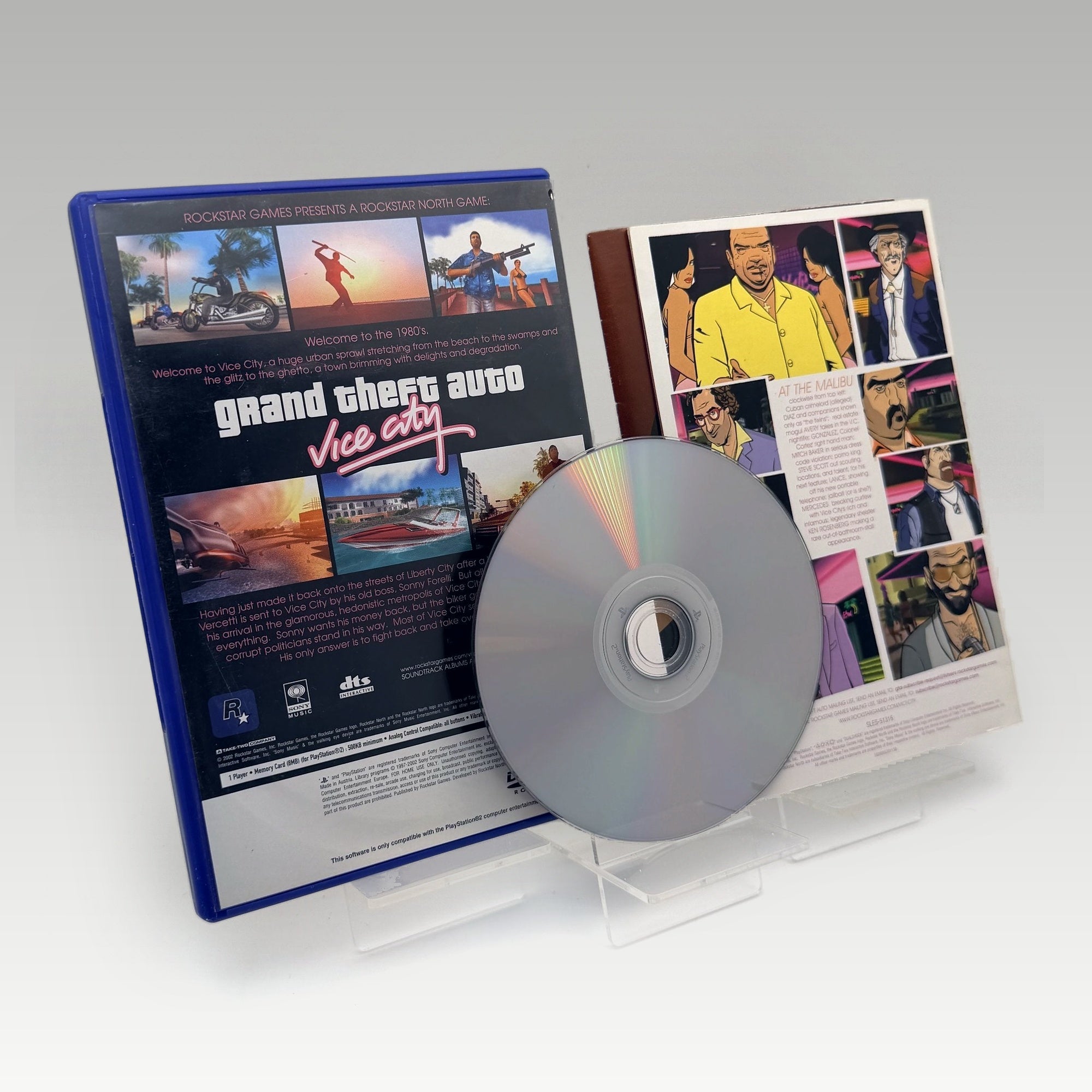 Grand Theft Auto: Vice City + Map + Map • CIB (PAL, + Map) - Image 2