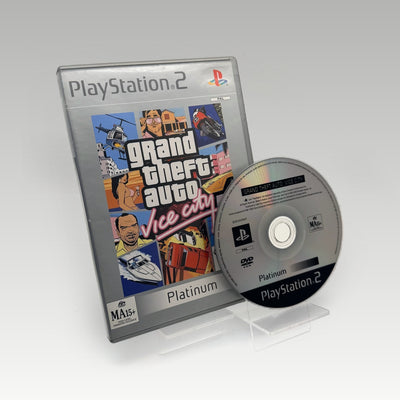 Grand Theft Auto: Vice City (Platinum) • No Manual (PAL) - Image 1