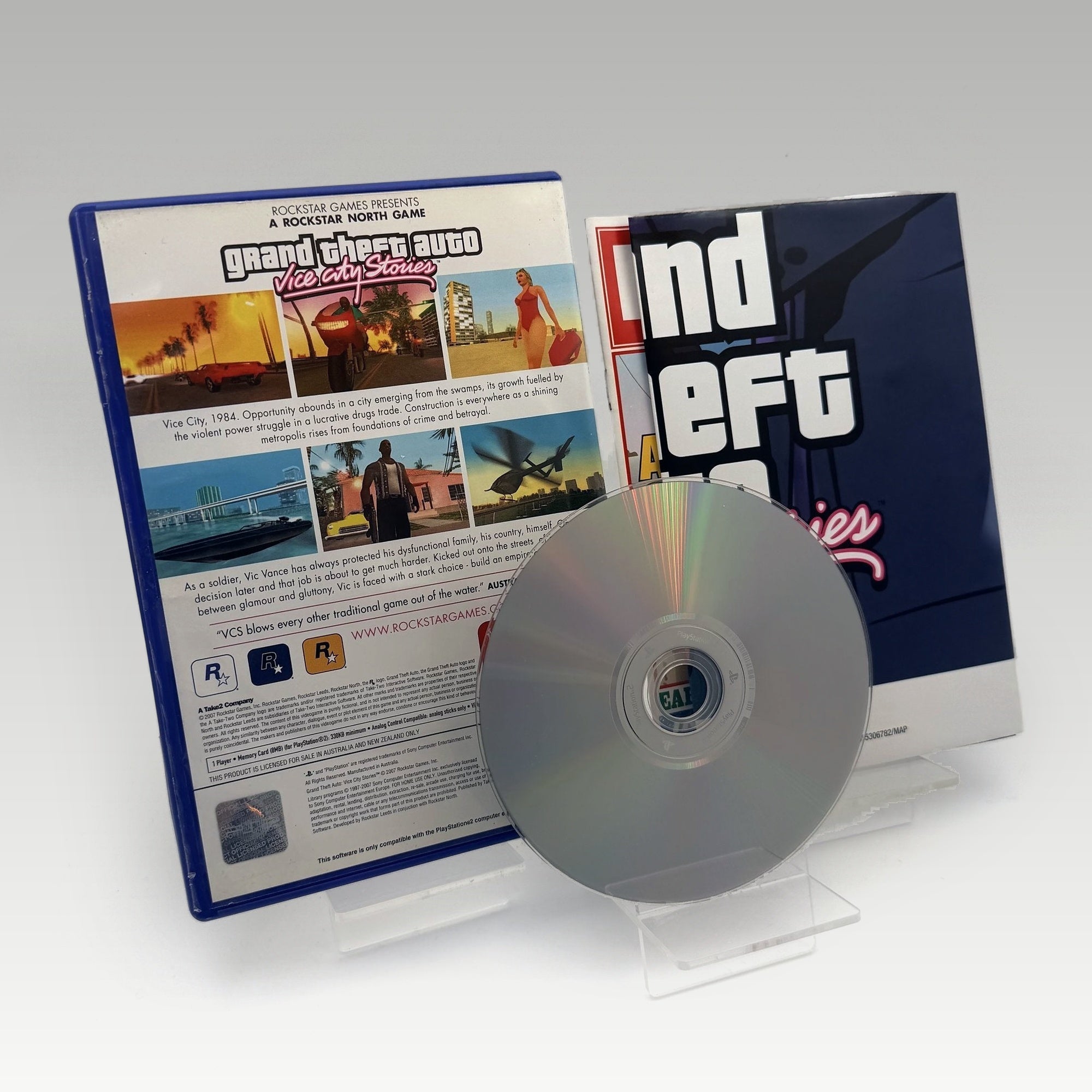 Grand Theft Auto: Vice City Stories + Map • CIB (PAL, + Map) - Image 2
