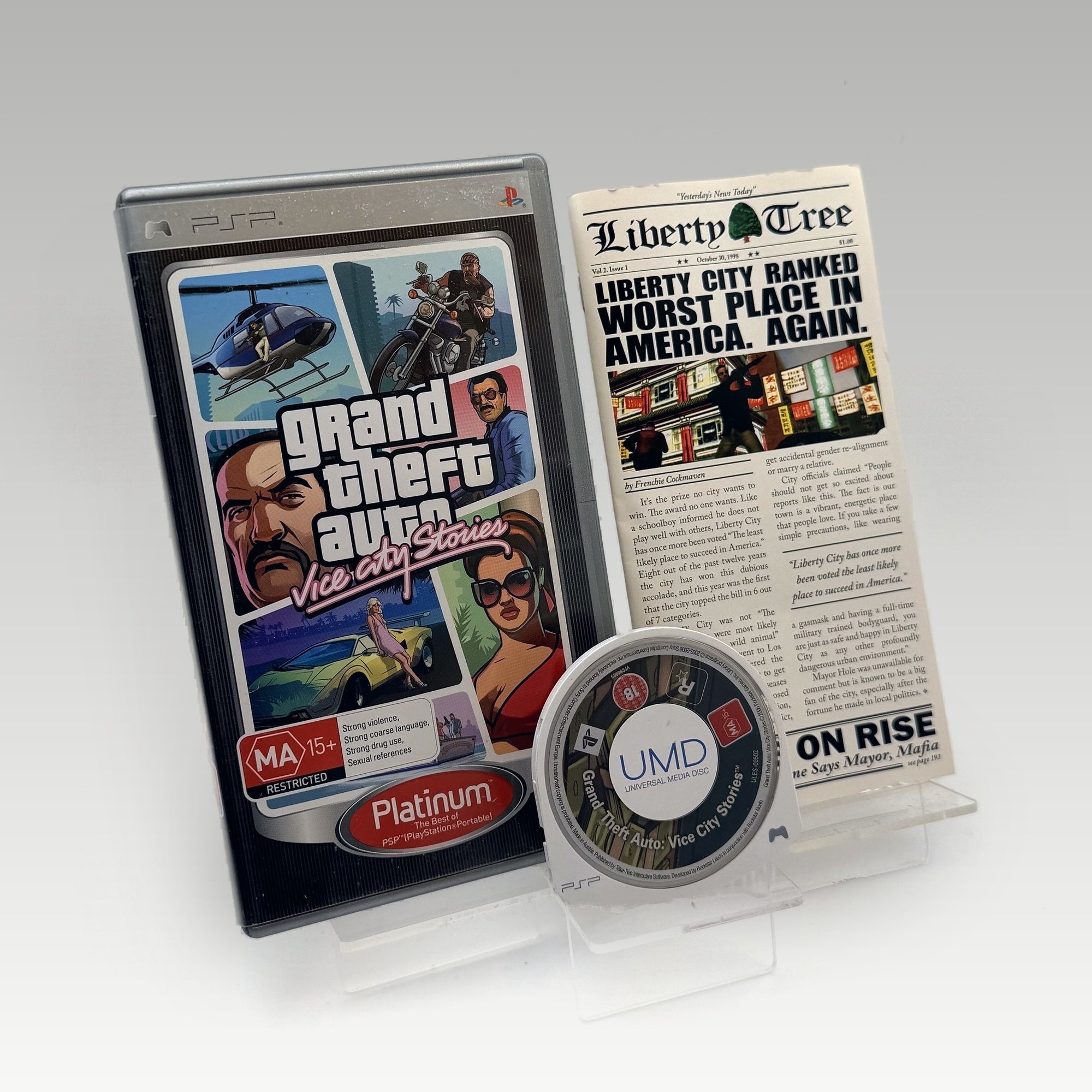 Grand Theft Auto: Vice City Stories (Platinum) • CIB (PAL) - Image 1