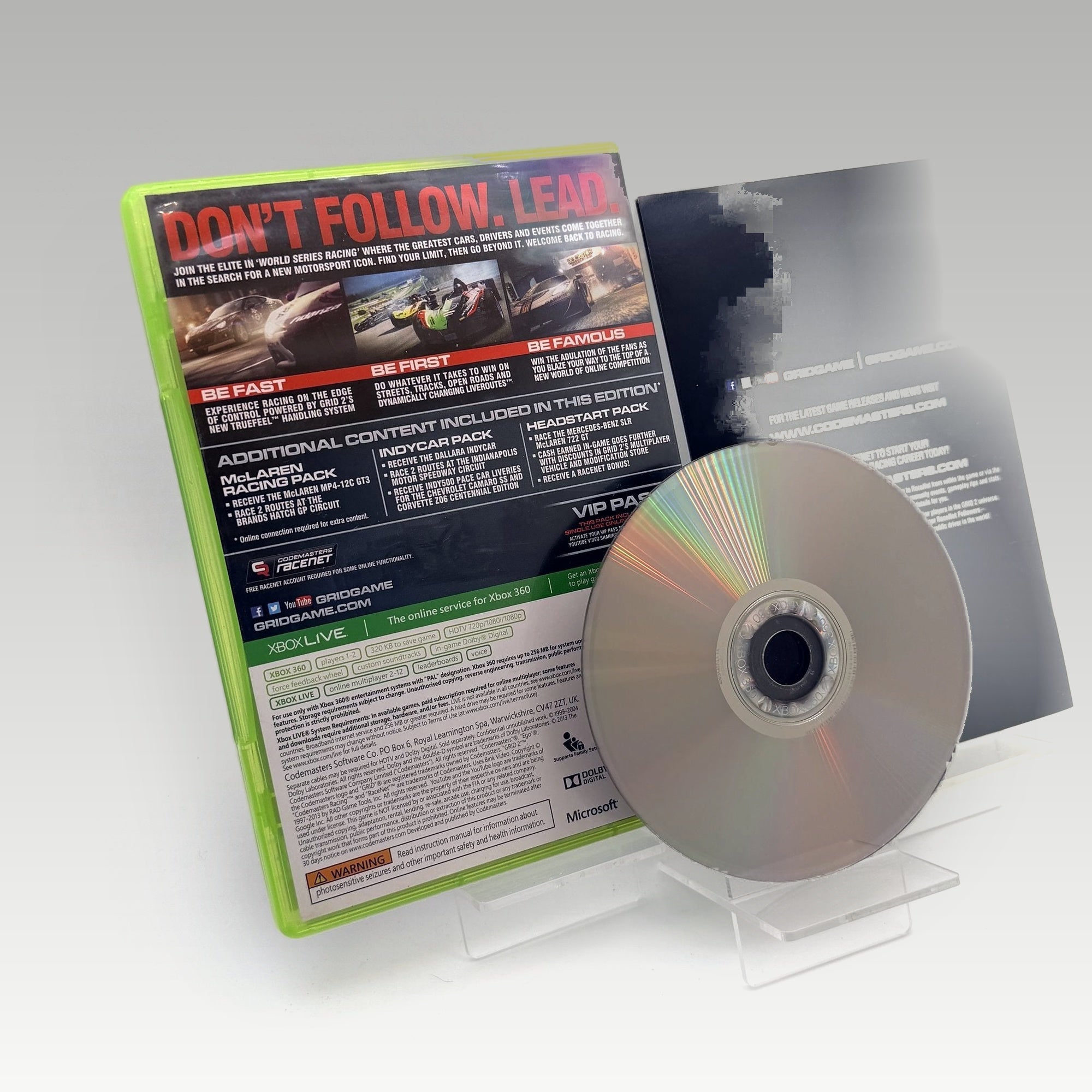 Grid 2 Pole Edition • CIB (PAL, Pole Edition) - Image 2