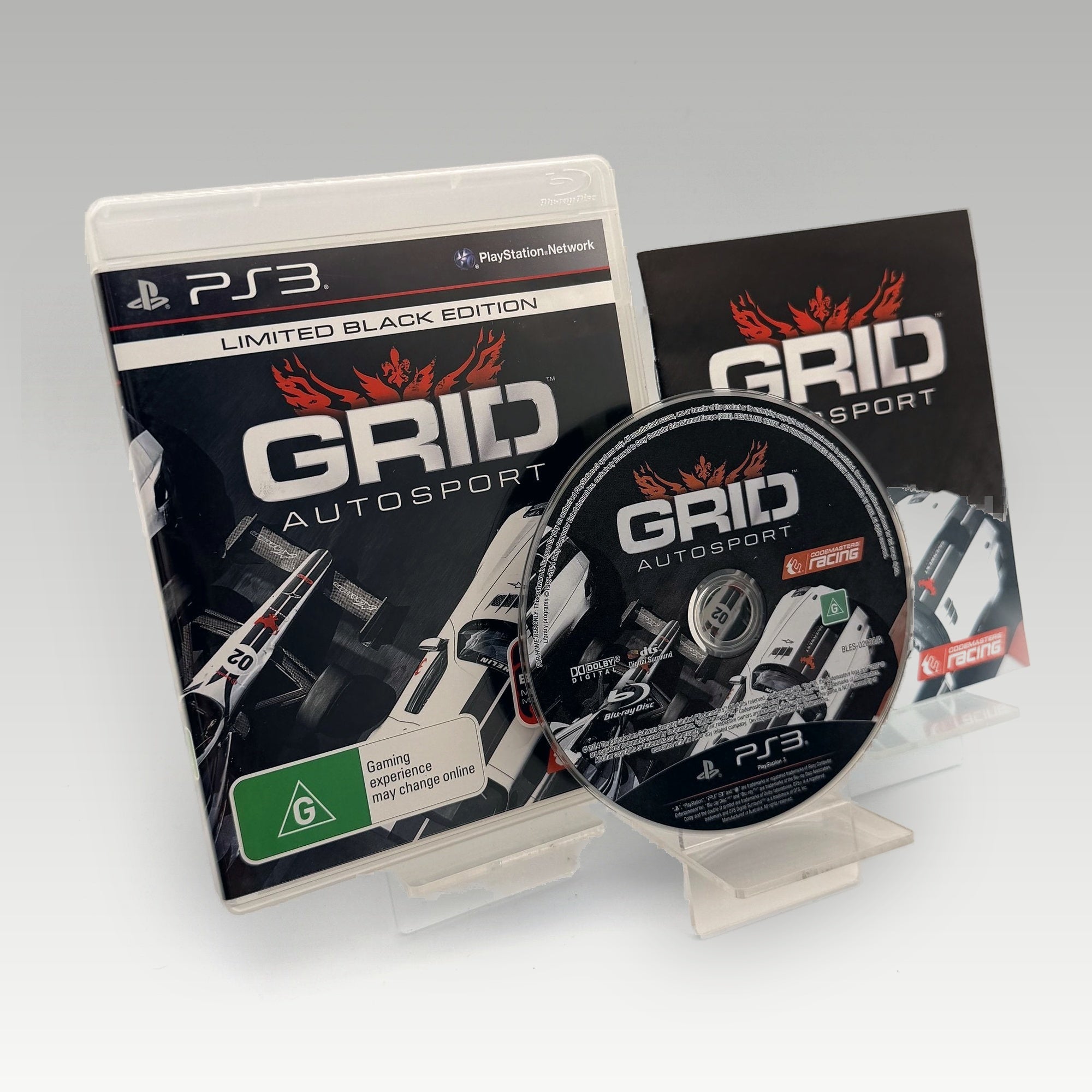 Grid: Autosport Limited Black Edition • CIB (Region 4, Limited Black Edition) - Image 1