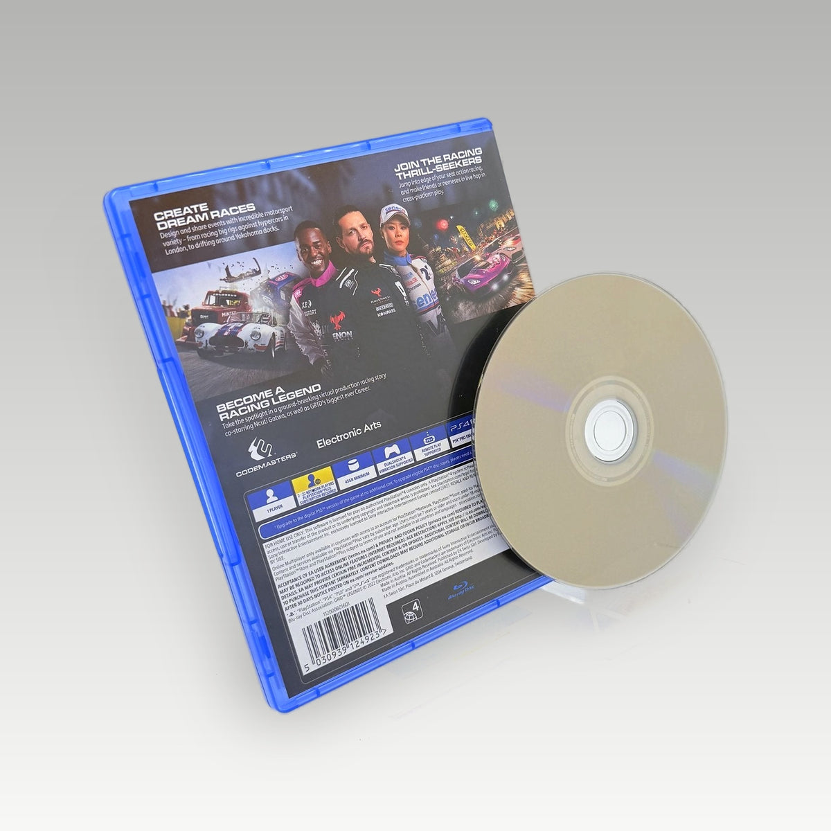 Grid Legends • CIB (Region 4) - Back Cover | Yappa NZ