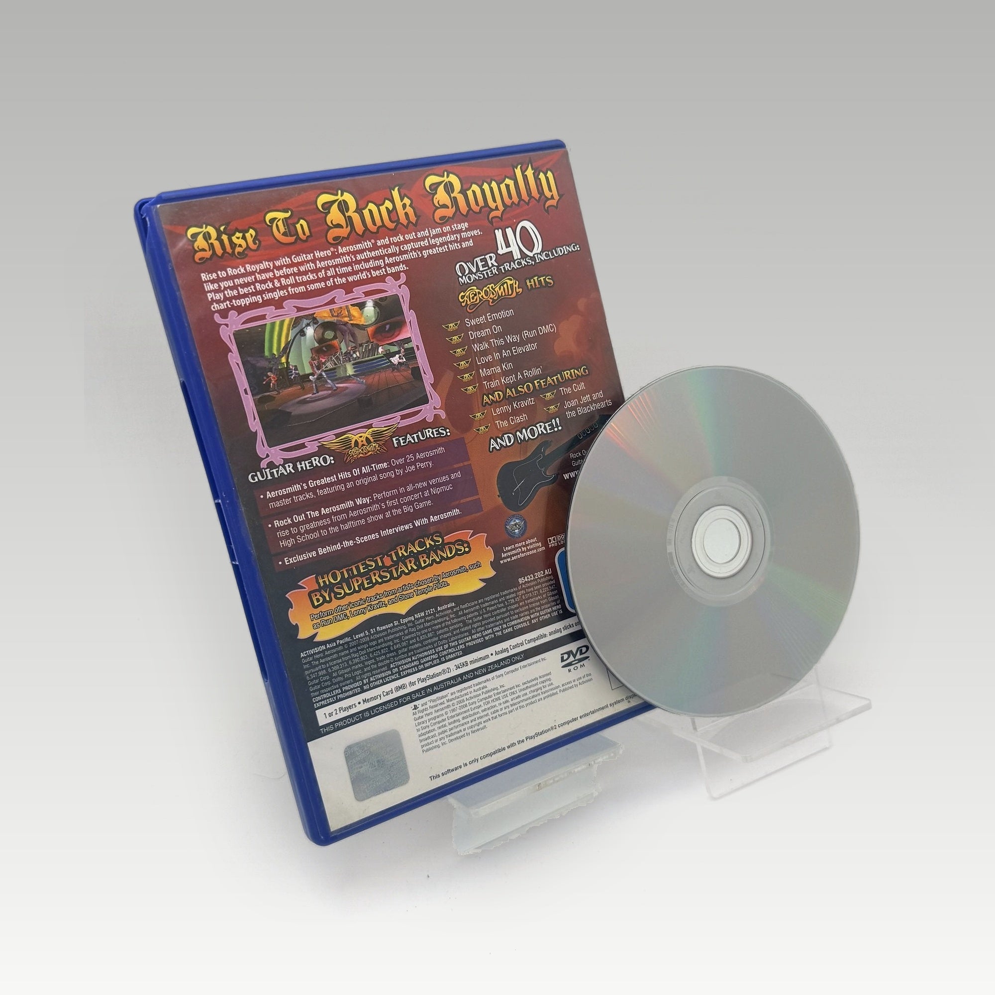 Guitar Hero: Aerosmith • No Manual (PAL) - Image 2
