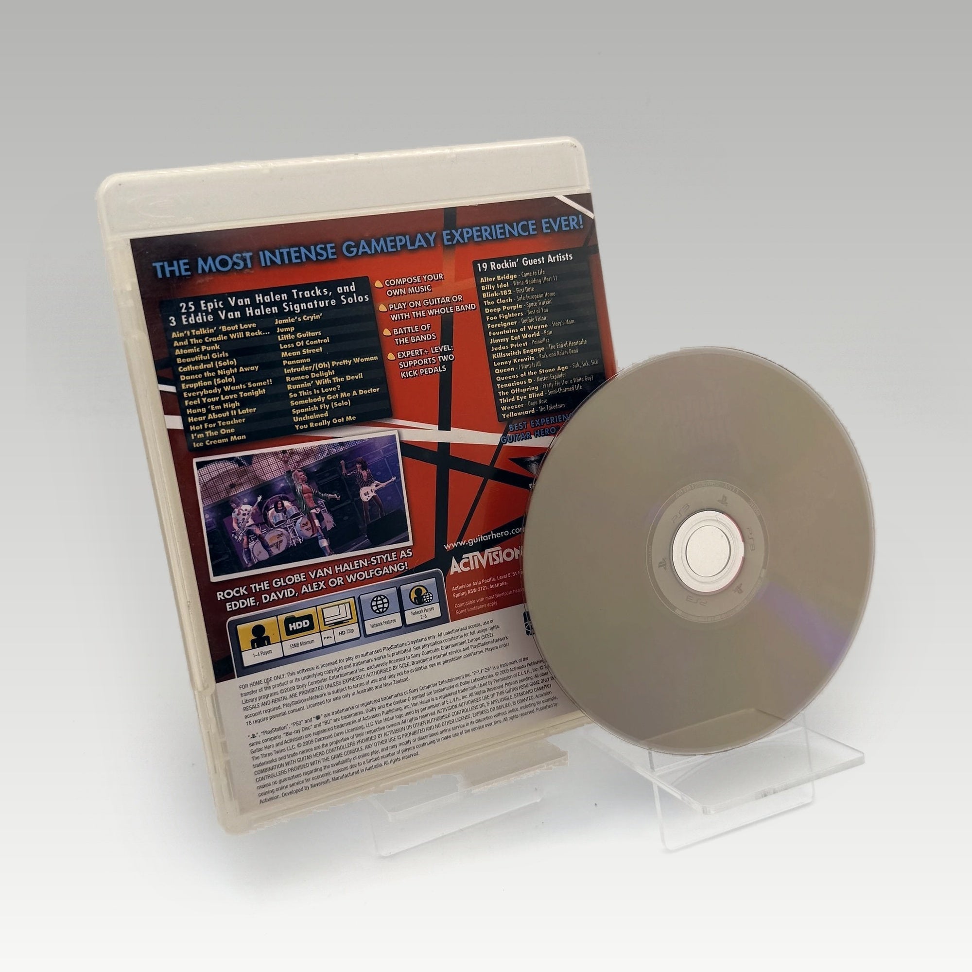 Guitar Hero: Van Halen • No Manual (Region 4) - Image 2