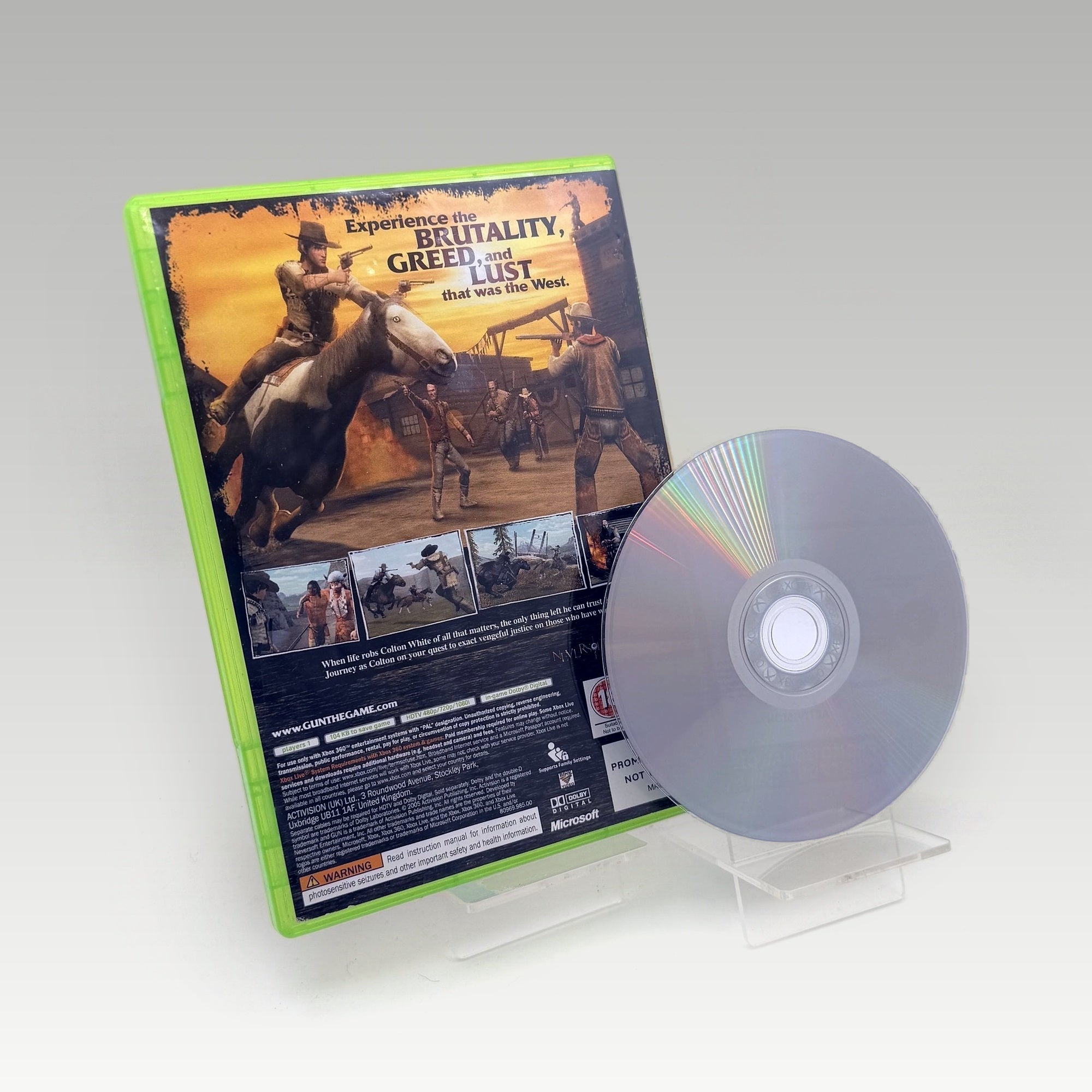 Gun (Not For Resale) Promo • No Manual (PAL, Promo) - Image 2