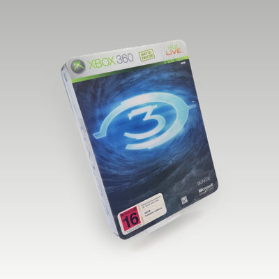 Halo 3 Limited Steelbook Edition • No Manual (PAL, Limited Steelbook Edition) - Front Cover | Yappa NZ