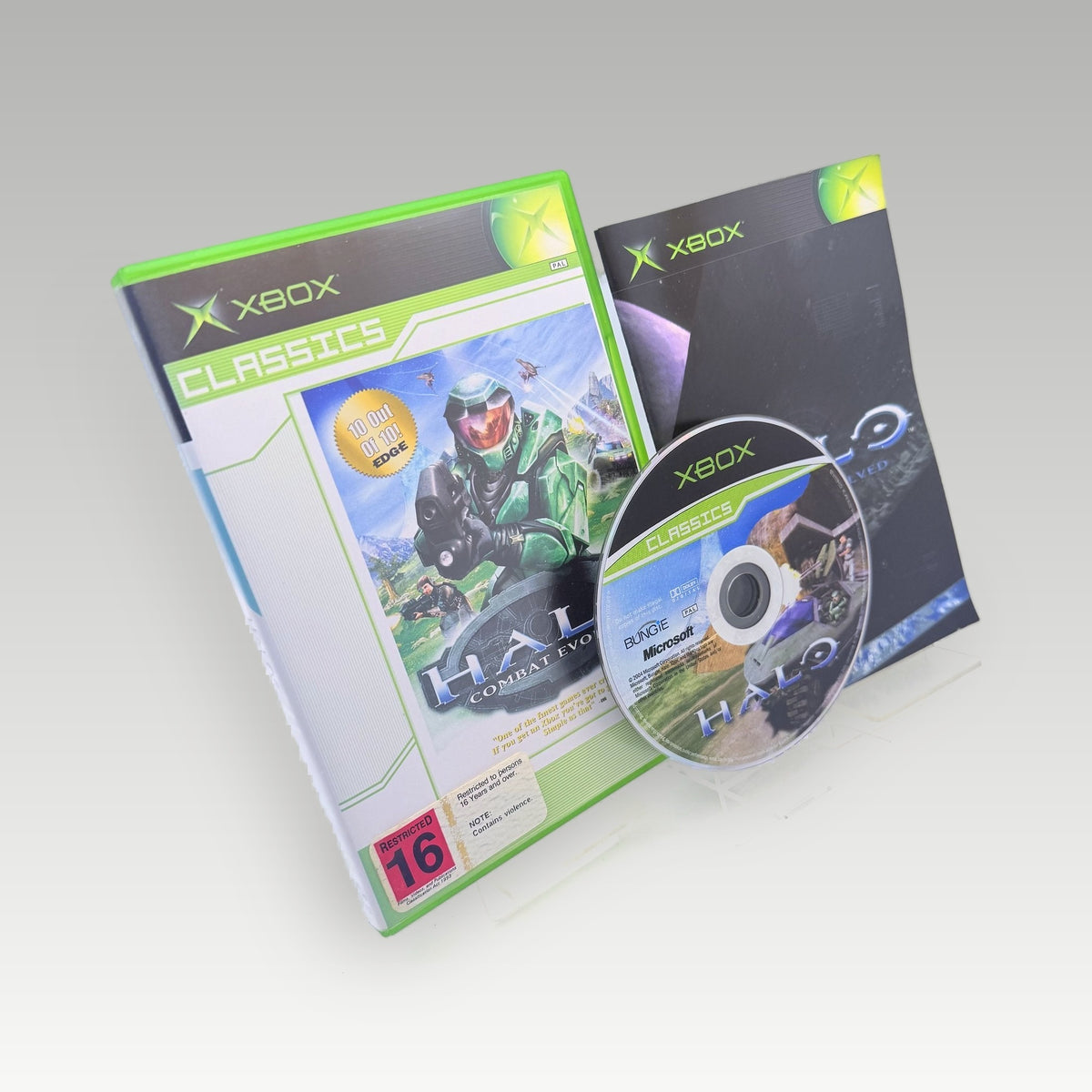 Halo: Combat Evolved (Classics) • CIB (PAL) - Front Cover | Yappa NZ