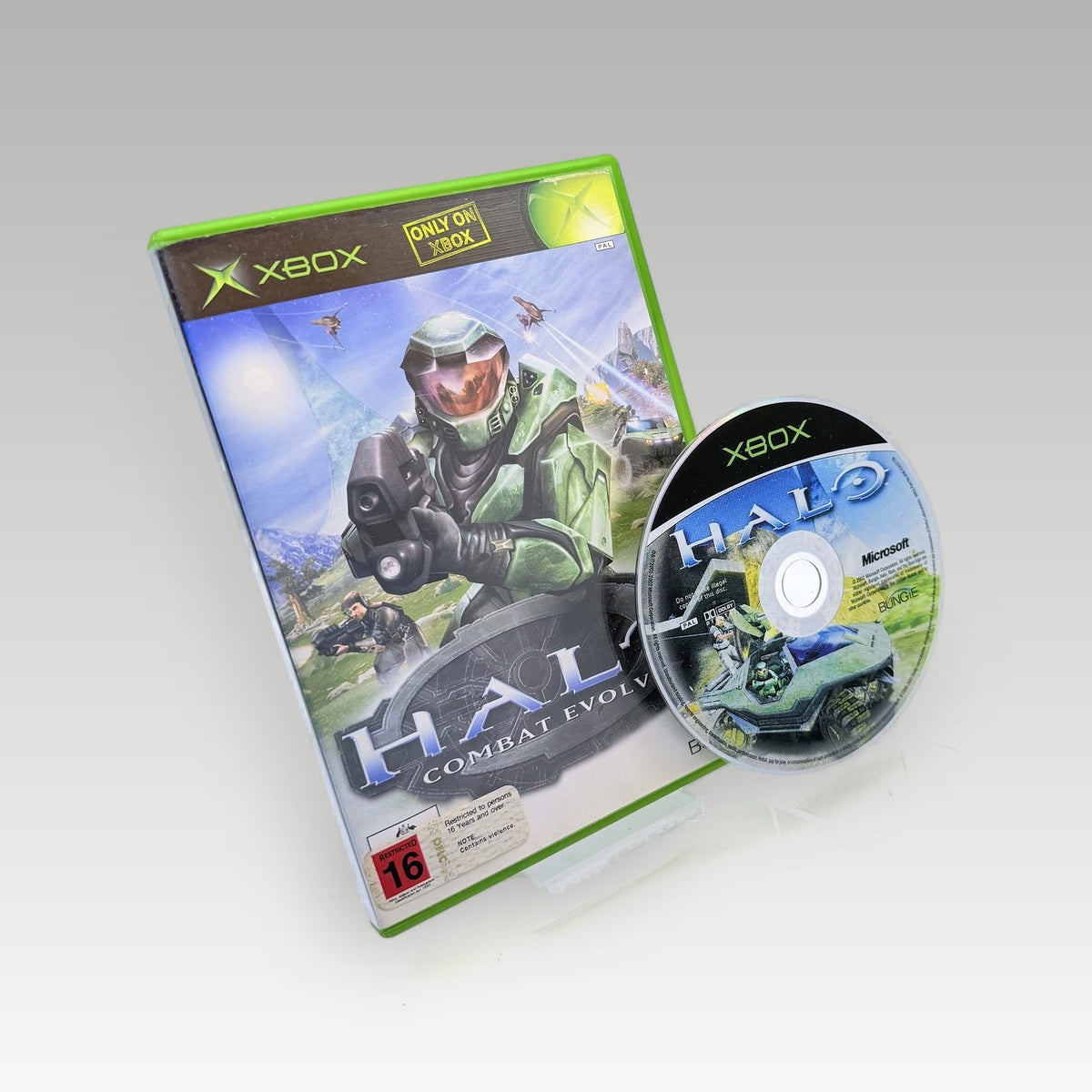 Halo: Combat Evolved • No Manual (PAL) - Front Cover | Yappa NZ