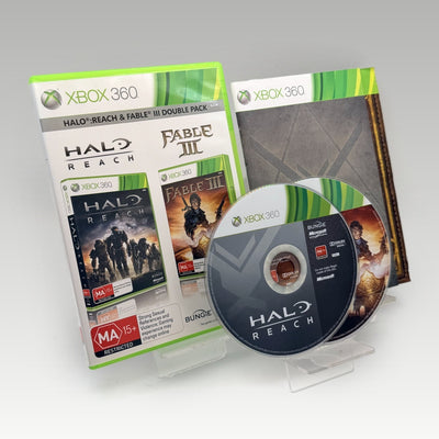 Halo: Reach & Fable III Double Pack • CIB (PAL, Double Pack) - Image 1