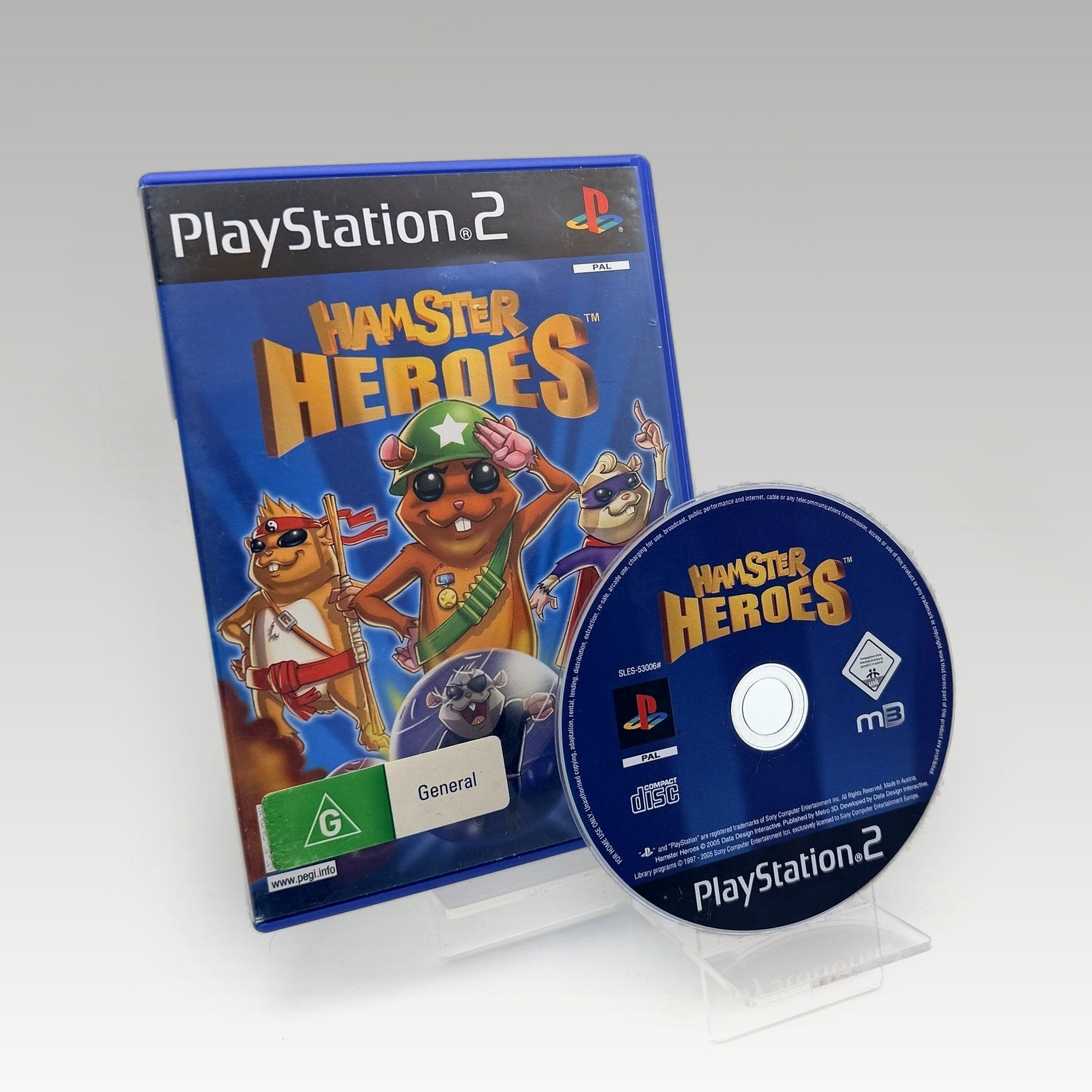 Hamster Heroes • No Manual (PAL) - Image 1