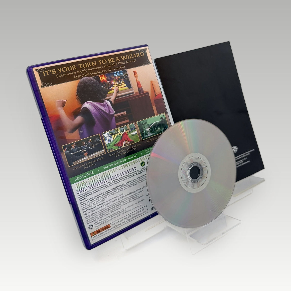 Harry Potter for Kinect • CIB (PAL) - Back Cover | Yappa NZ
