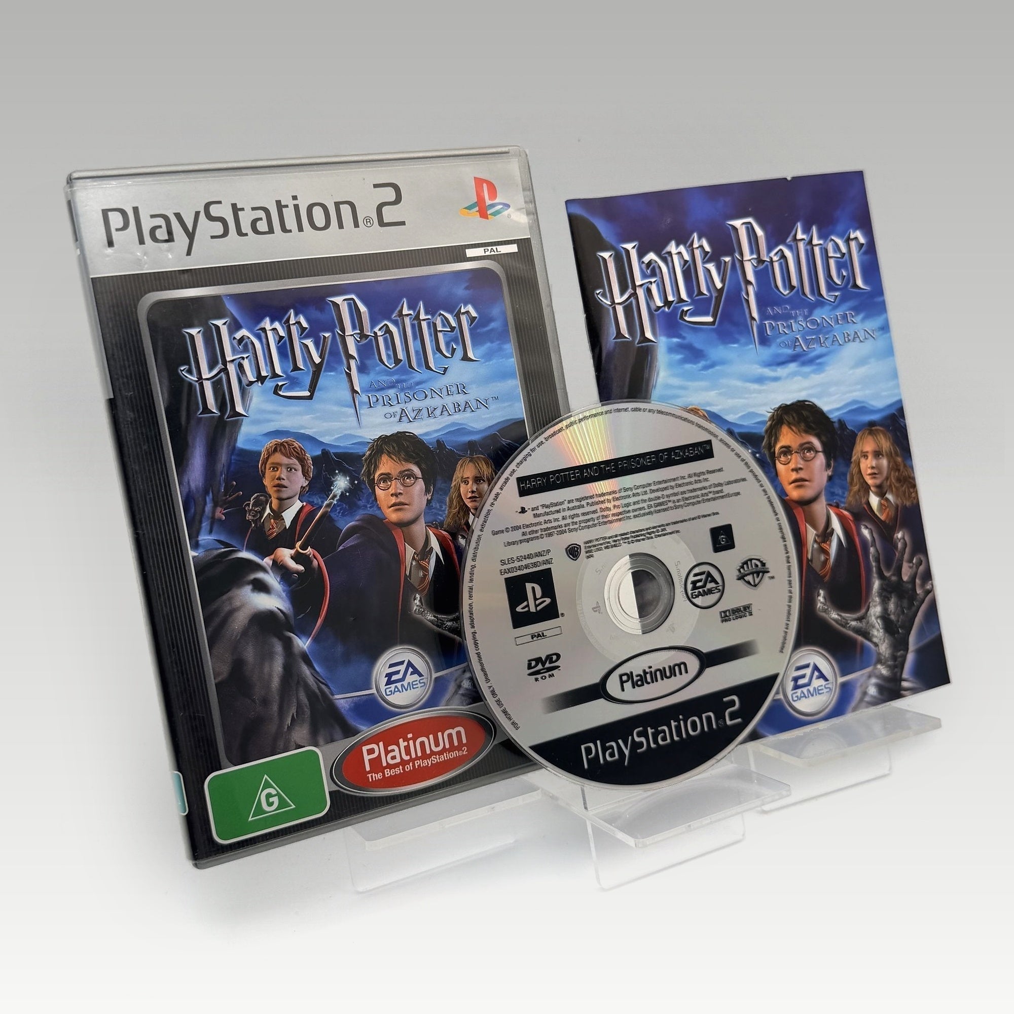 Harry Potter Prisoner of Azkaban (Platinum) • CIB (PAL) - Image 1