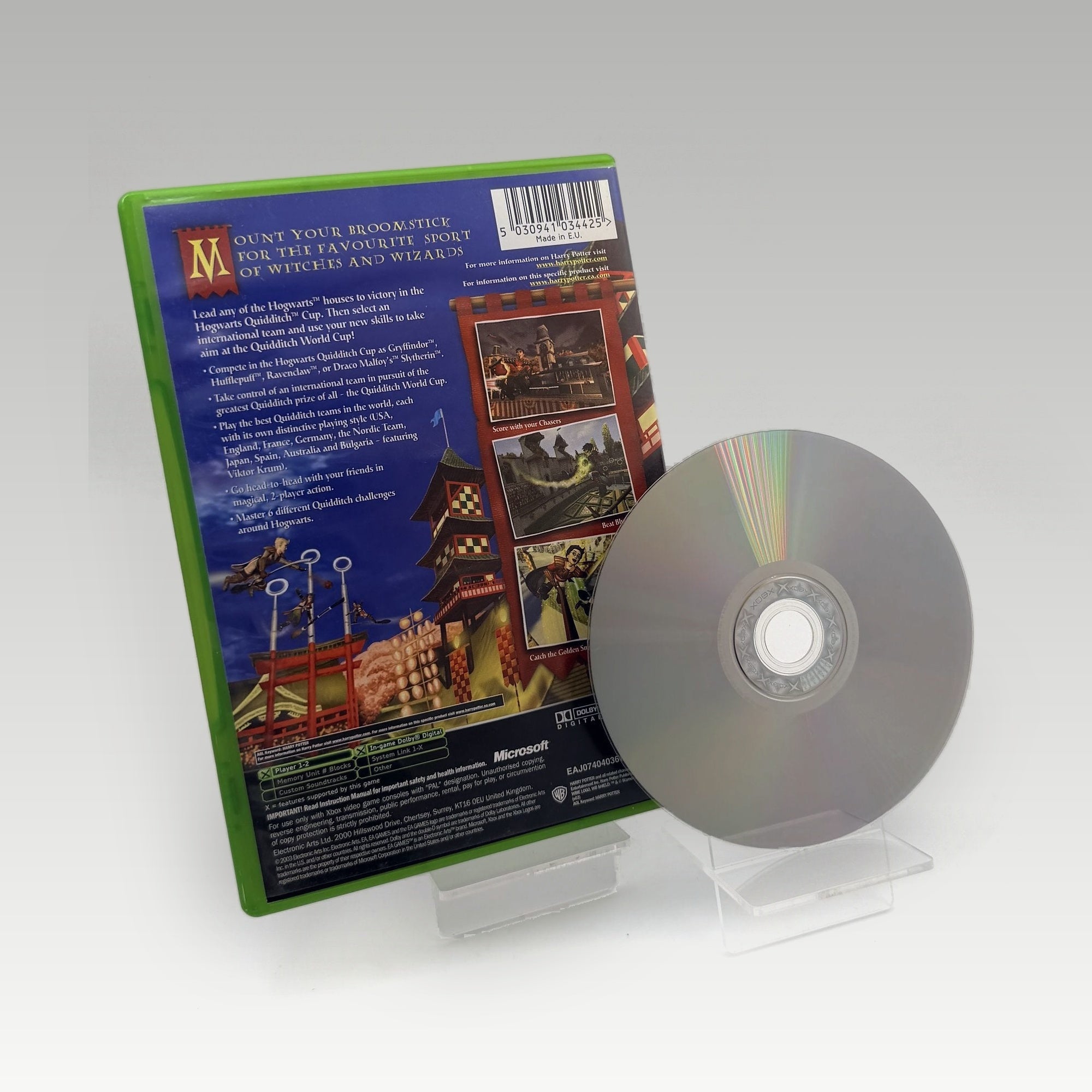 Harry Potter: Quidditch World Cup • No Manual (PAL) - Image 2