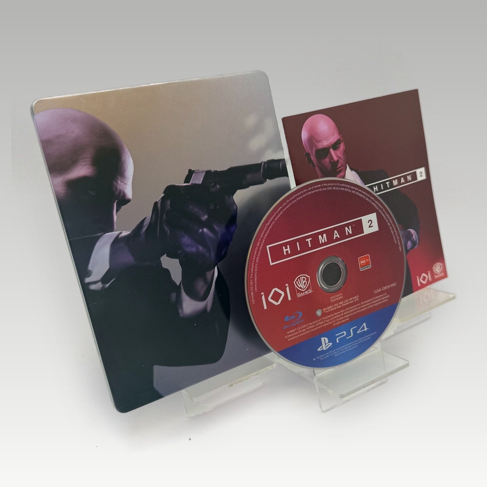Hitman 2 Gold Steelbook Edition • CIB (Region 4, Gold Steelbook Edition) - Image 1