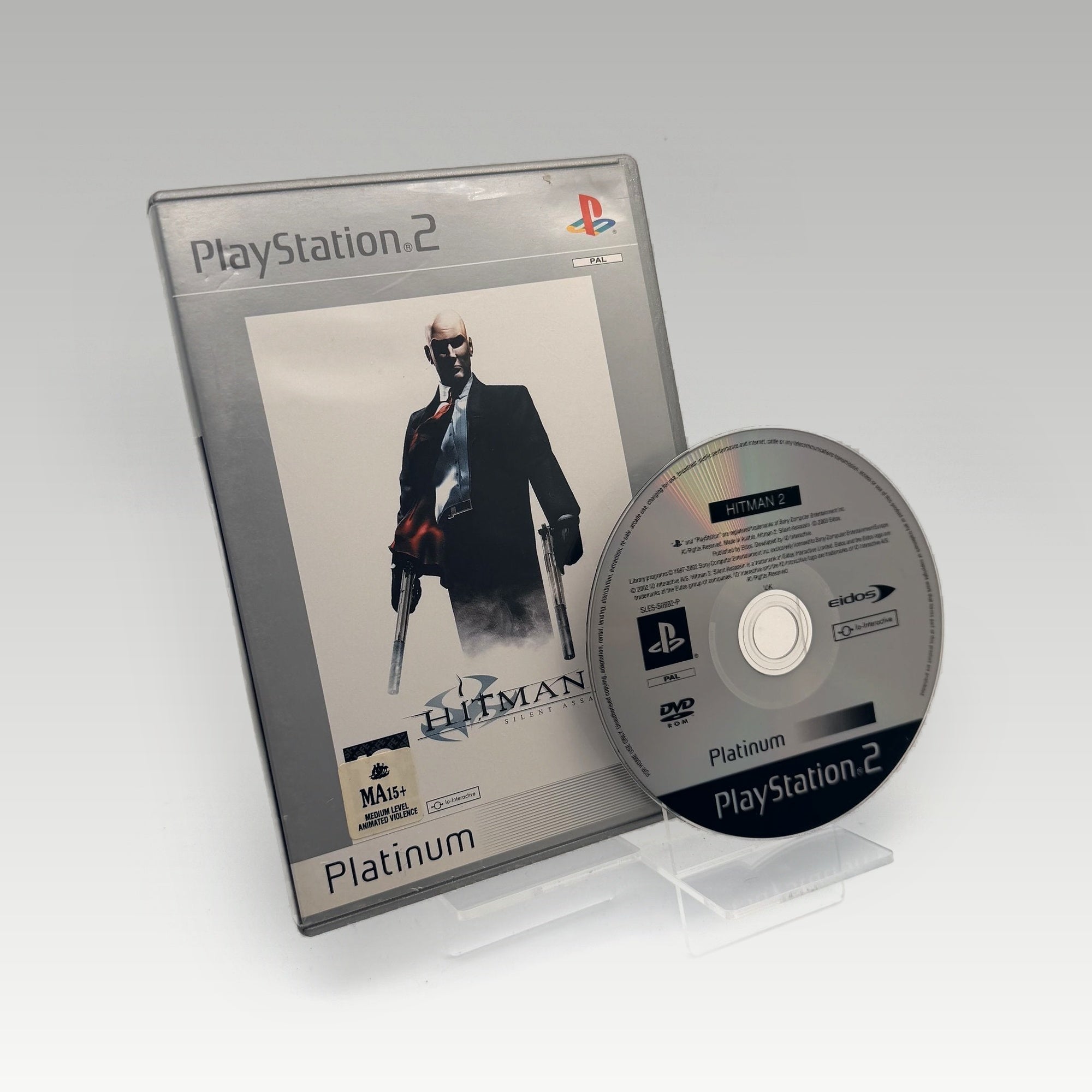 Hitman 2: Silent Assassin (Platinum) • No Manual (PAL) - Image 1