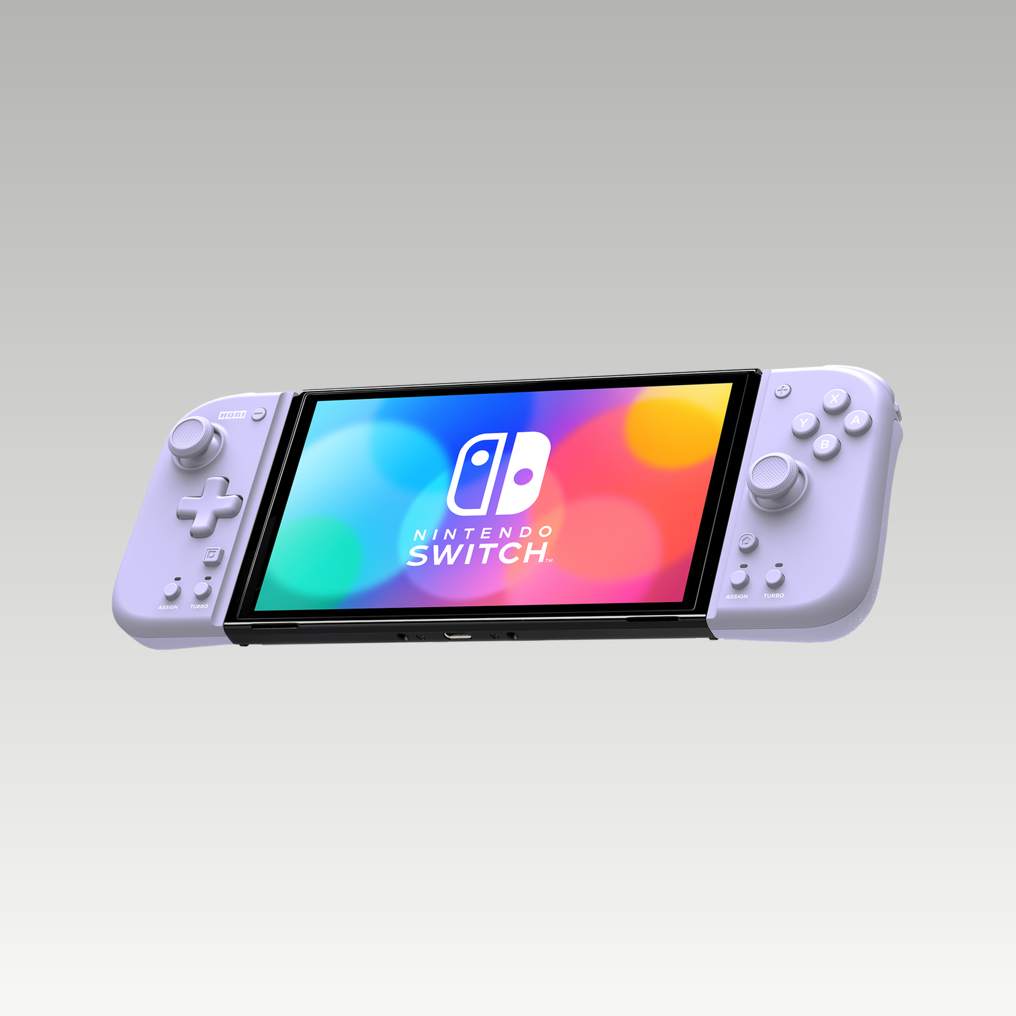 Hori Switch Split Pad Compact Attachment (Lavender) for Switch • New / Sealed - Image 4