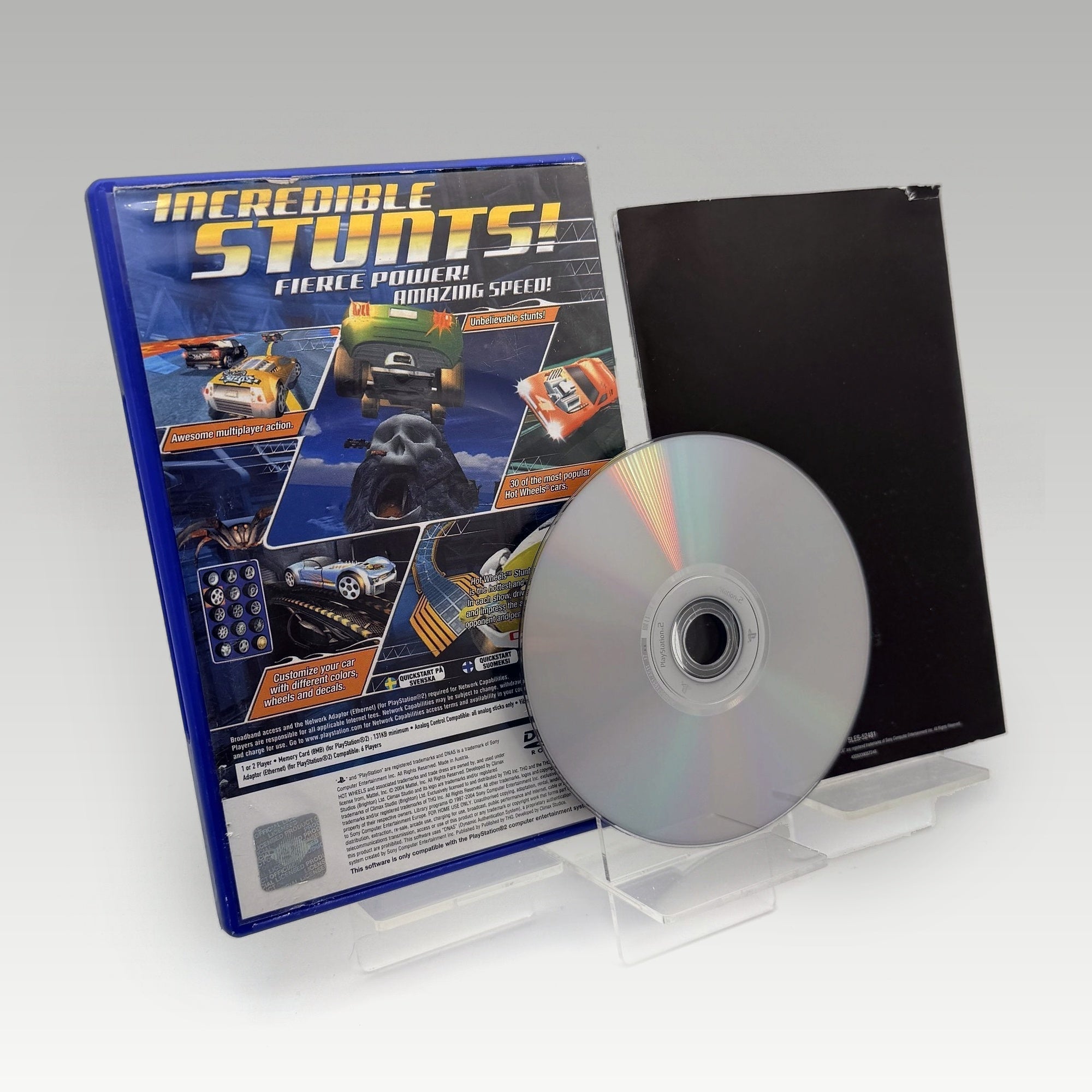 Hot Wheels: Stunt Track Challenge • CIB (PAL) - Image 2