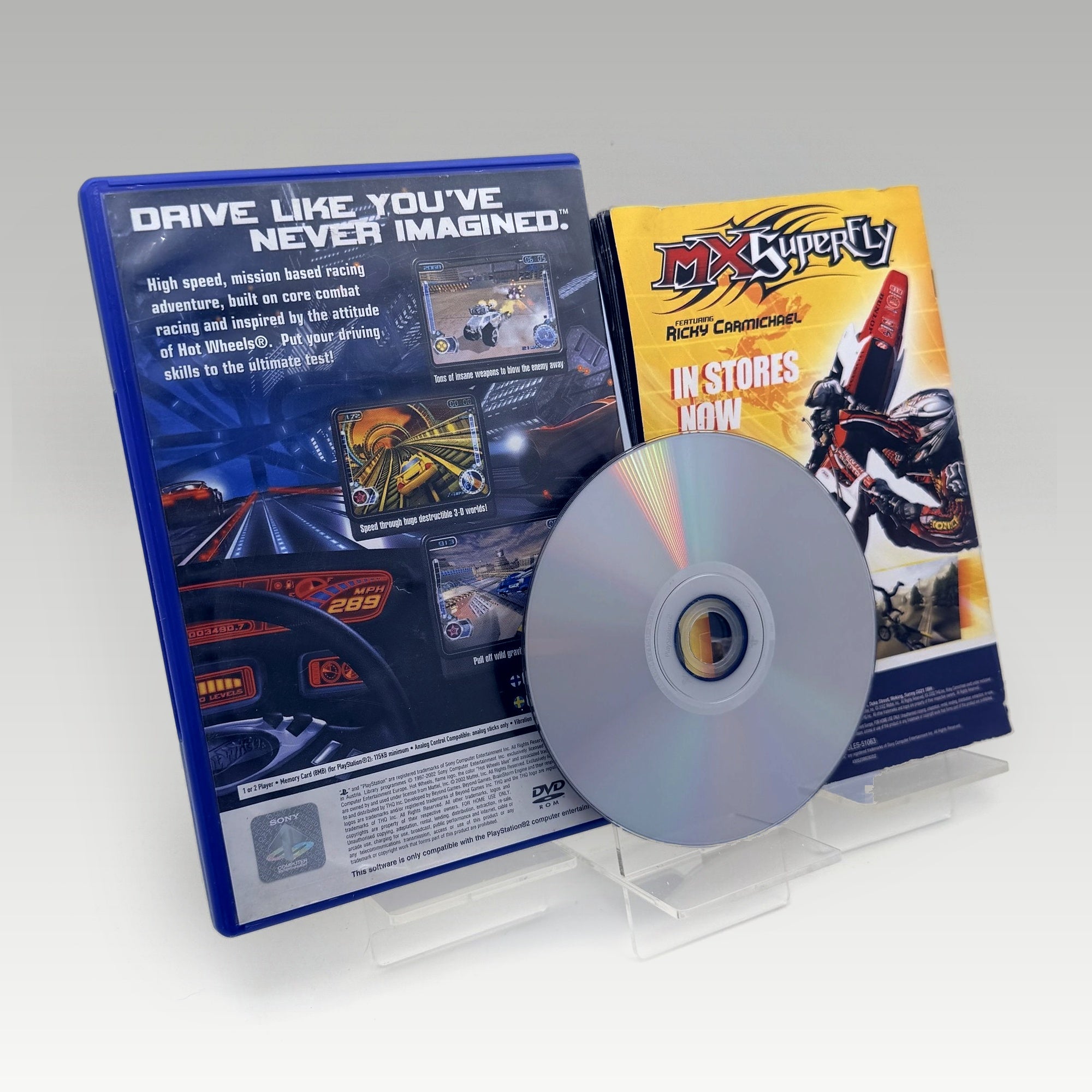 Hot Wheels Velocity X Maximum Justice • CIB (PAL) - Image 2