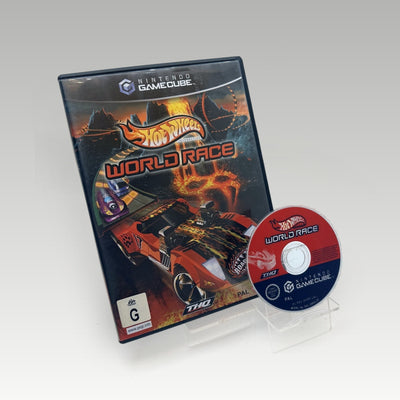 Hot Wheels World Race • No Manual (PAL) - Image 1