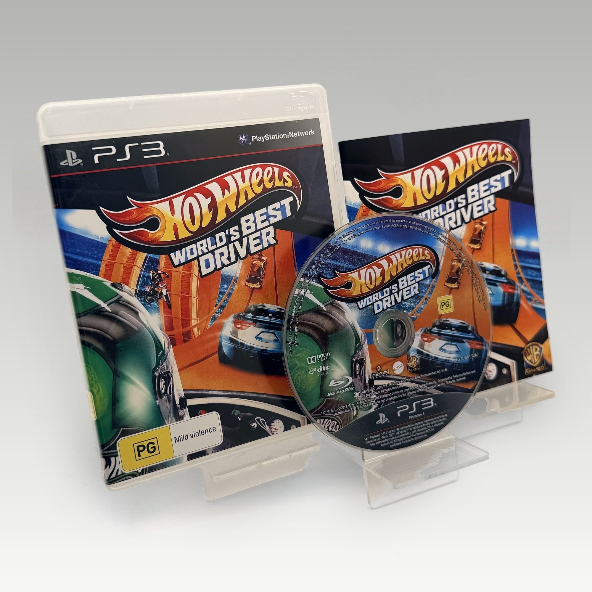 Hot Wheels: World's Best Driver • CIB (Region 4) - Image 1