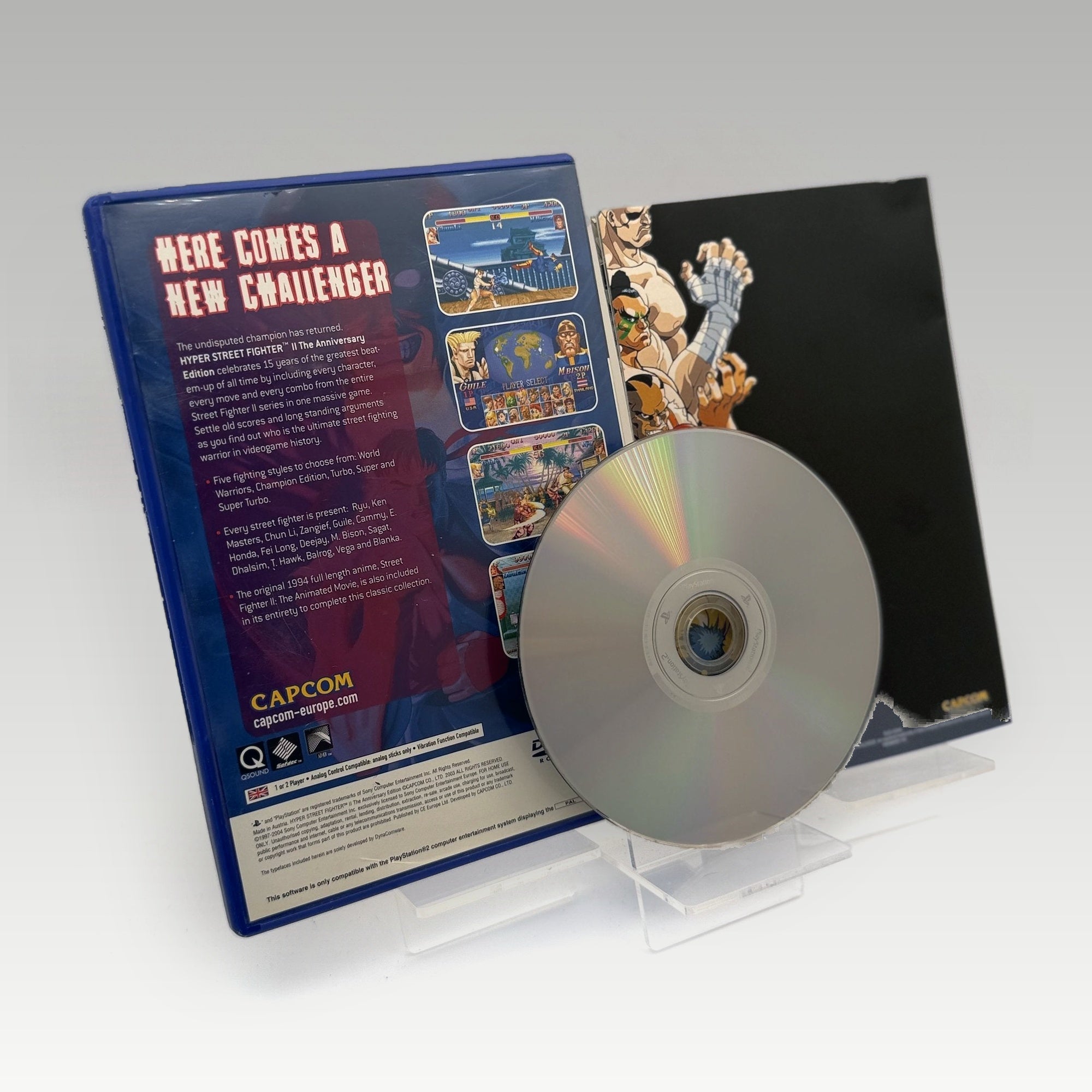 Hyper Street Fighter II: The Anniversary Edition • CIB (PAL) - Image 2