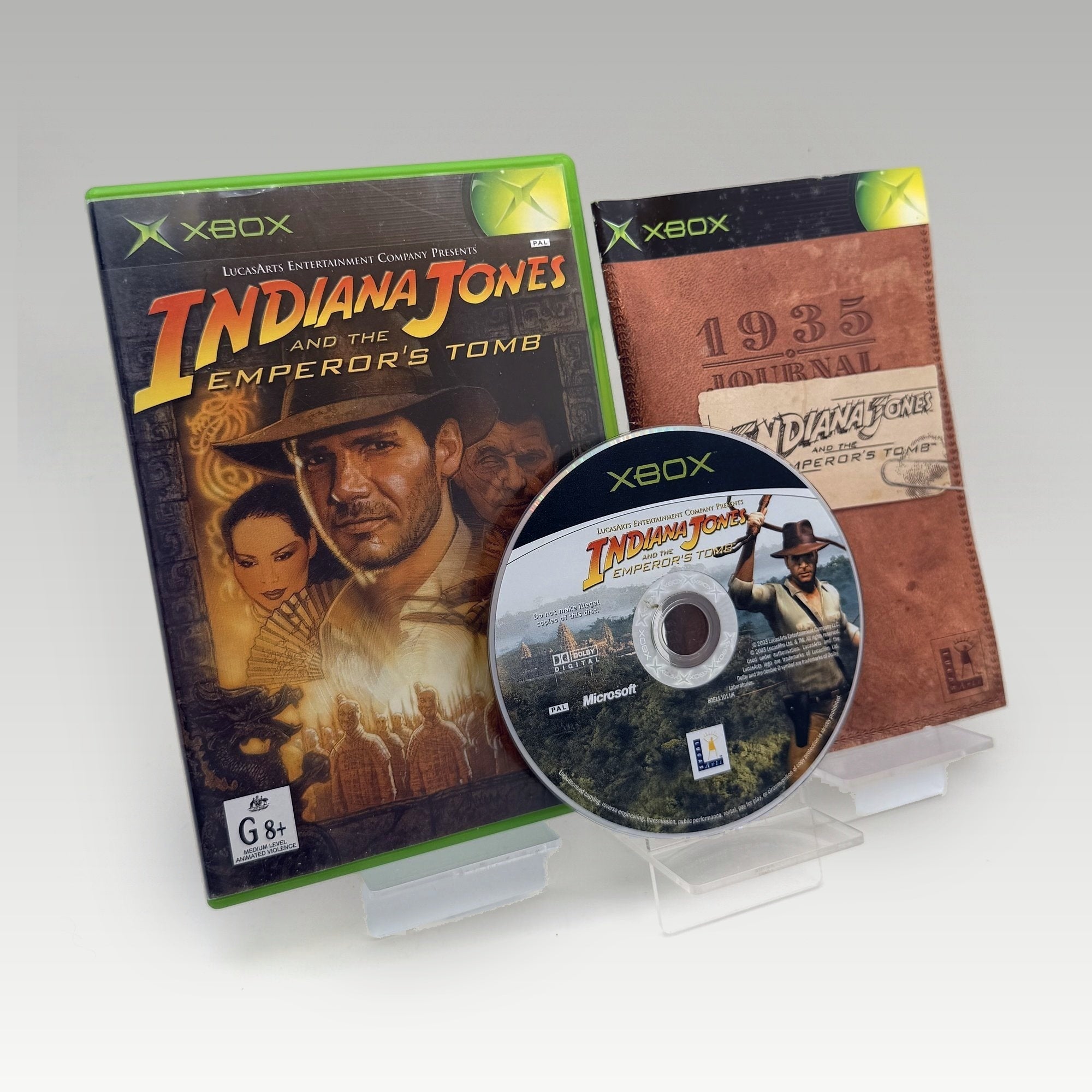 Indiana Jones and the Emperor's Tomb • CIB (PAL) - Image 1