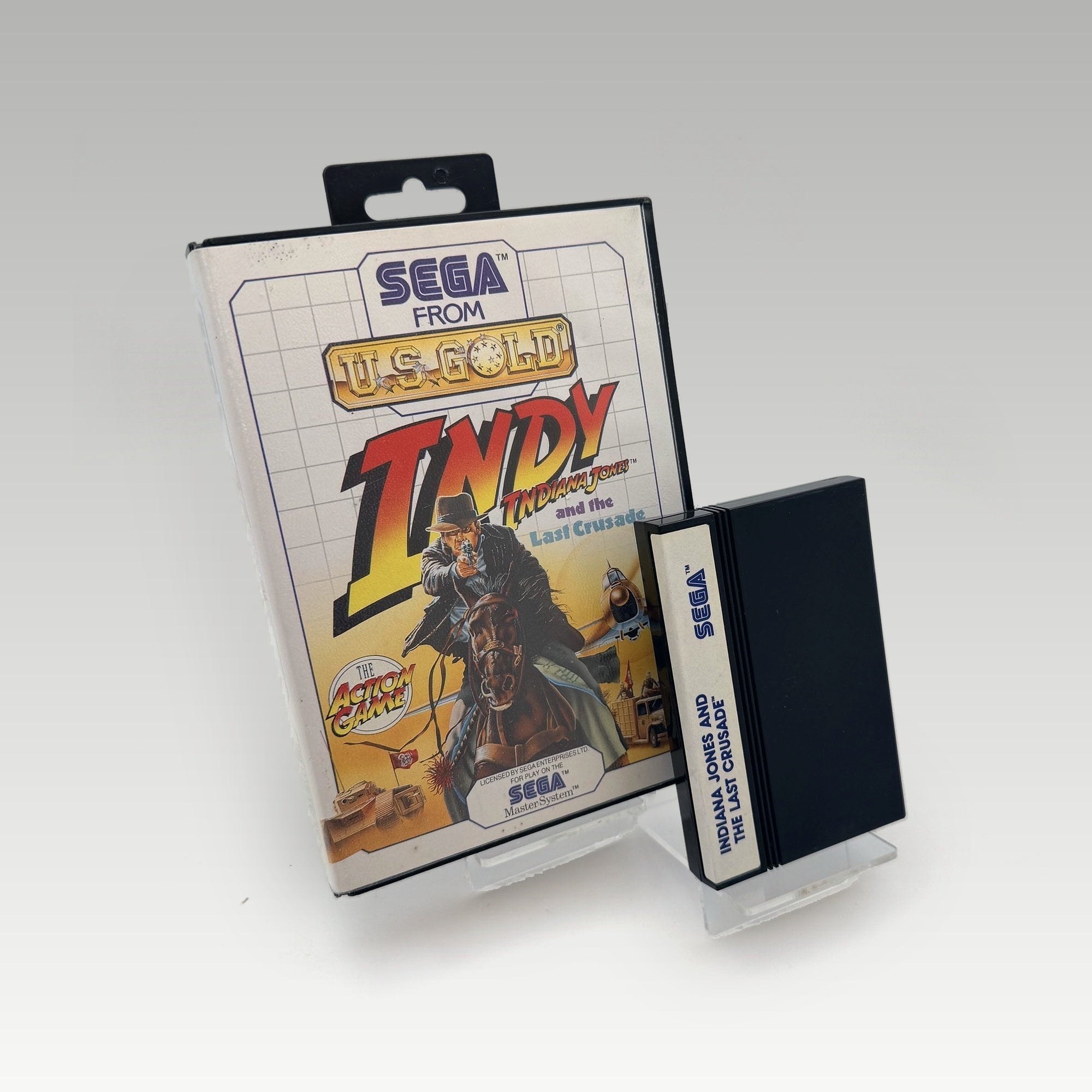 Indiana Jones and the Last Crusade: The Action Game • No Manual (PAL) - Image 1