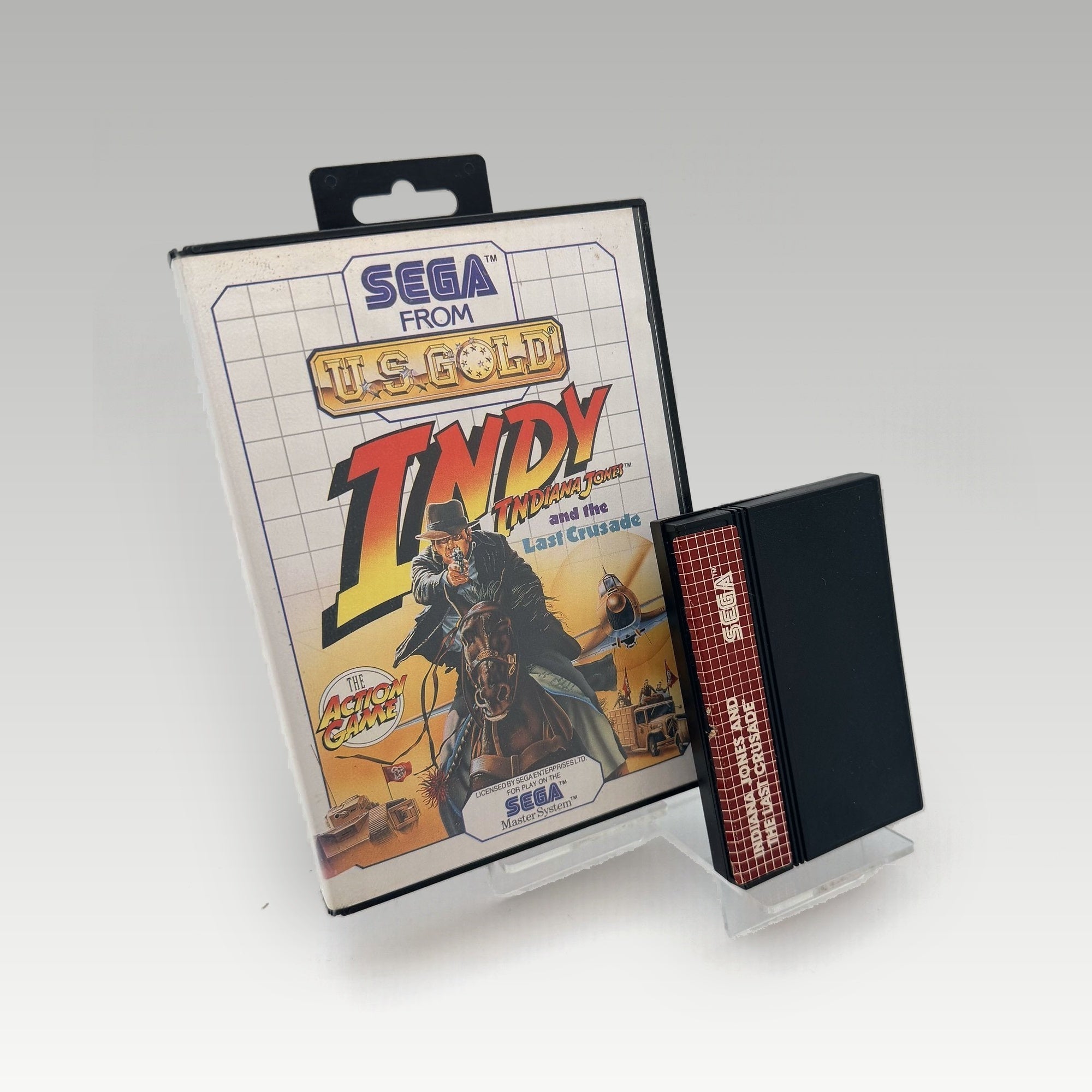 Indiana Jones and the Last Crusade: The Action Game • No Manual (PAL) - Image 1
