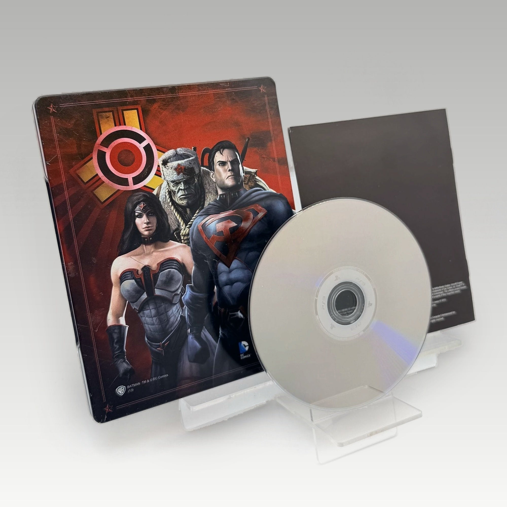 Injustice: Gods Among Us Special Red Steelbook Edition • CIB - Image 2