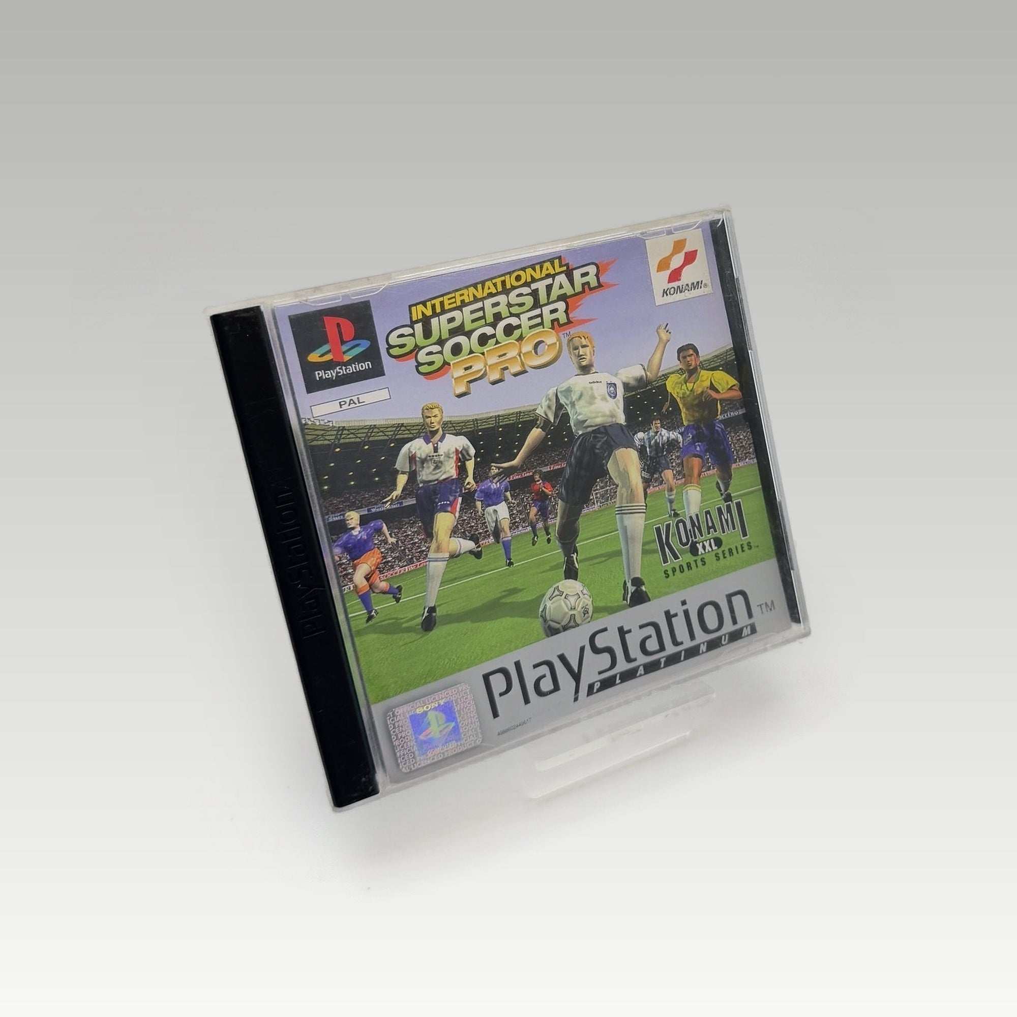 International Superstar Soccer Pro (Goal Storm 97) (Platinum) • CIB (PAL) - Image 1