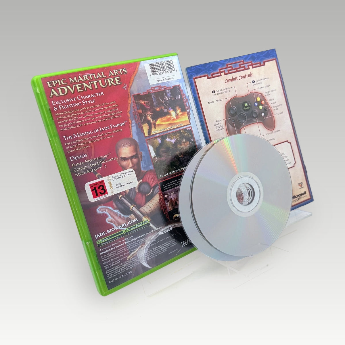 Jade Empire: Limited Edition Limited Edition • CIB (PAL, Limited Edition) - Back Cover | Yappa NZ