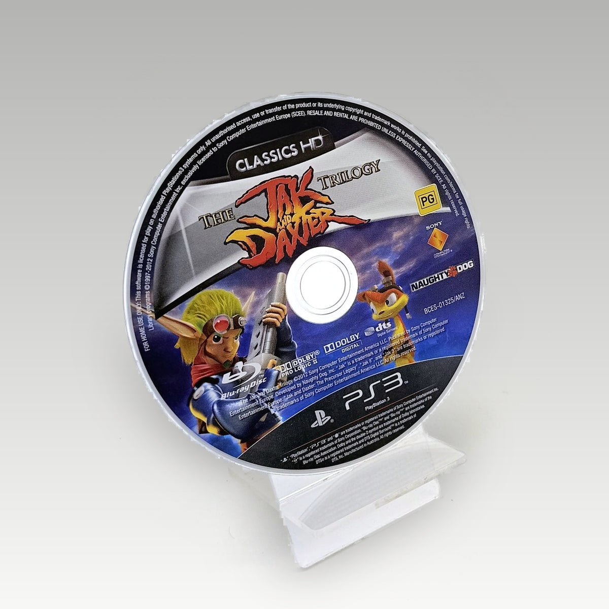 Jak and Daxter HD Trilogy • Loose (Region 4) - Image 1