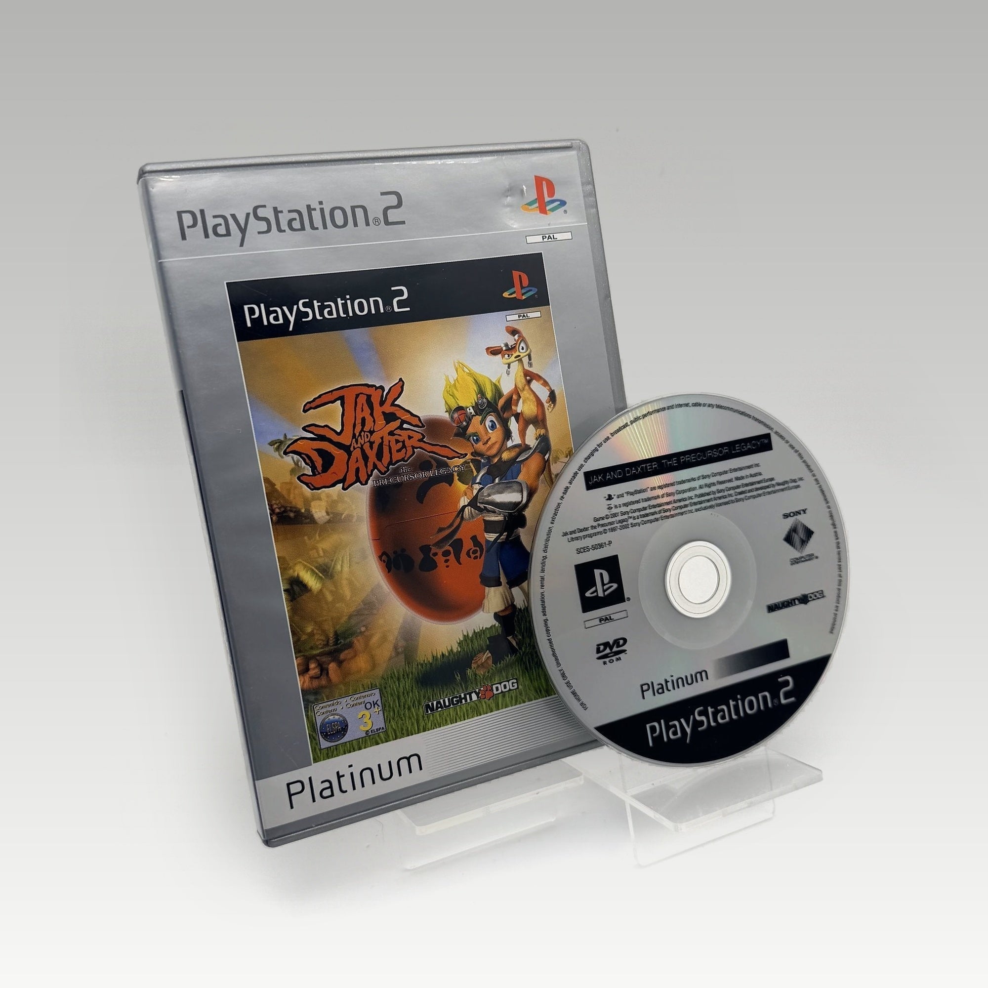 Jak and Daxter The Precursor Legacy (Platinum) • No Manual (PAL) - Image 1