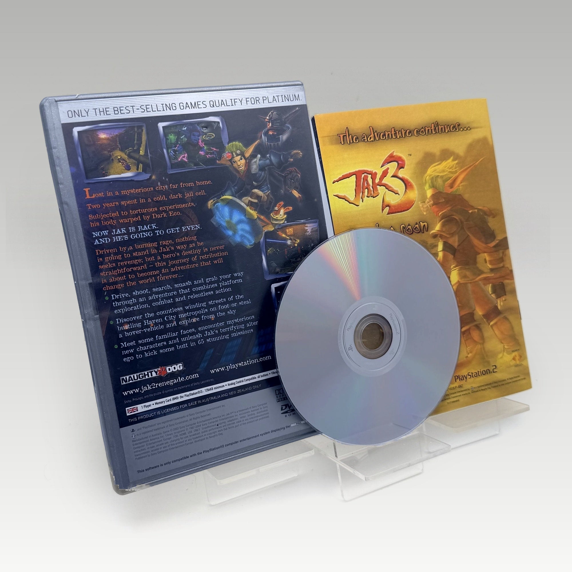 Jak II (Platinum) • CIB (PAL) - Image 2