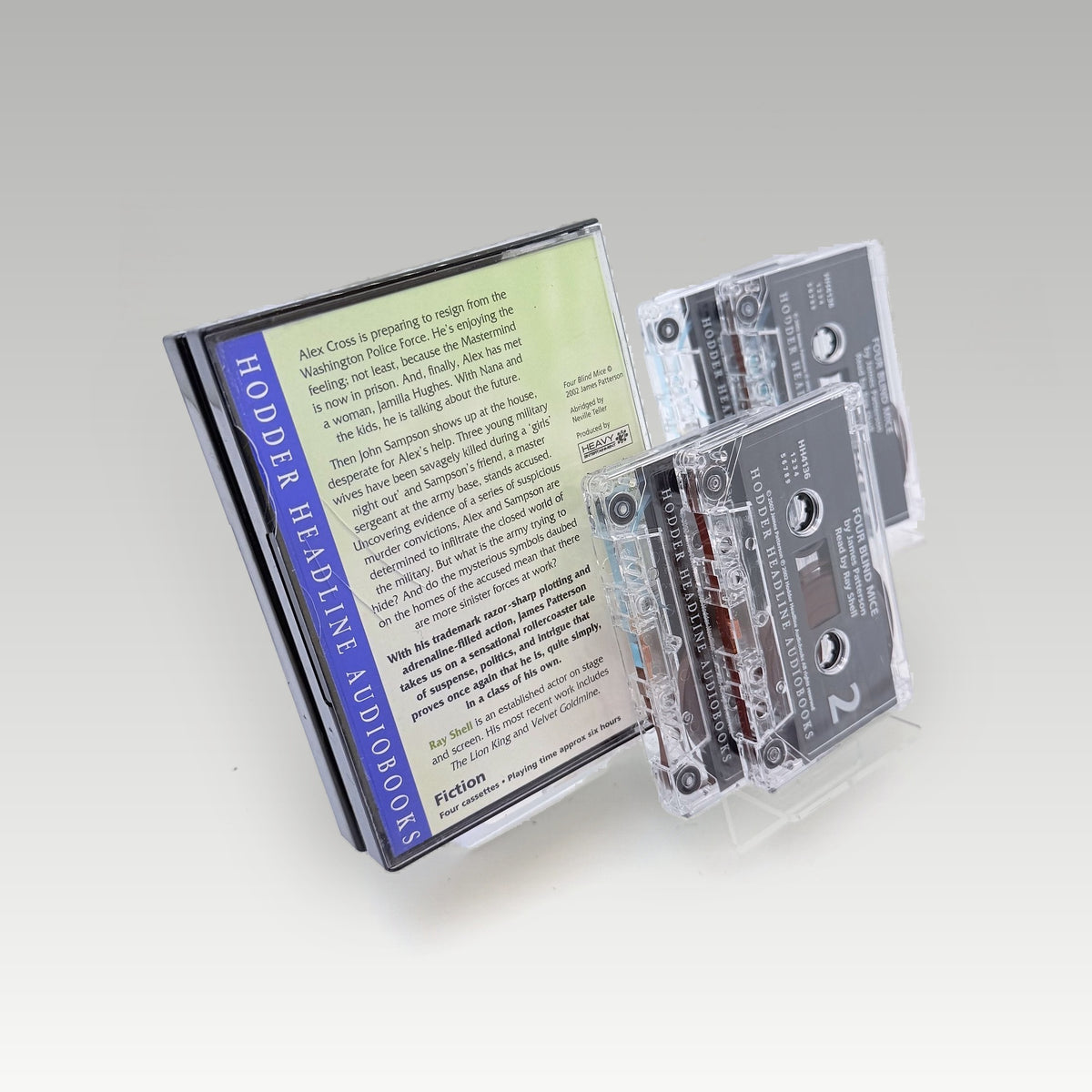 James Patterson - Four Blind Mice • CIB - Back Cover | Yappa NZ