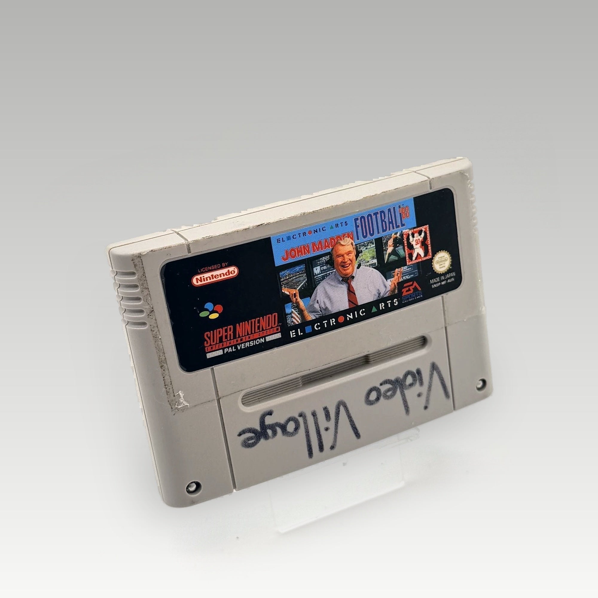 John Madden Football '93 • Loose • Ex-Rental (PAL) - Image 1