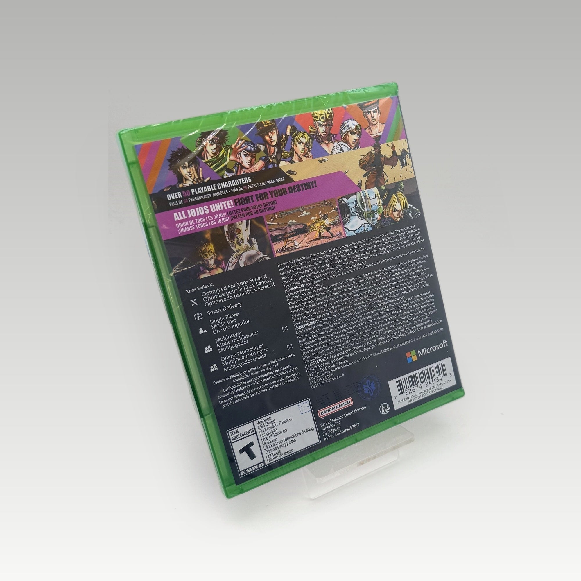 JoJo’s Bizarre Adventure: All-Star Battle R • CIB • New / Sealed (Region Free) - Image 2