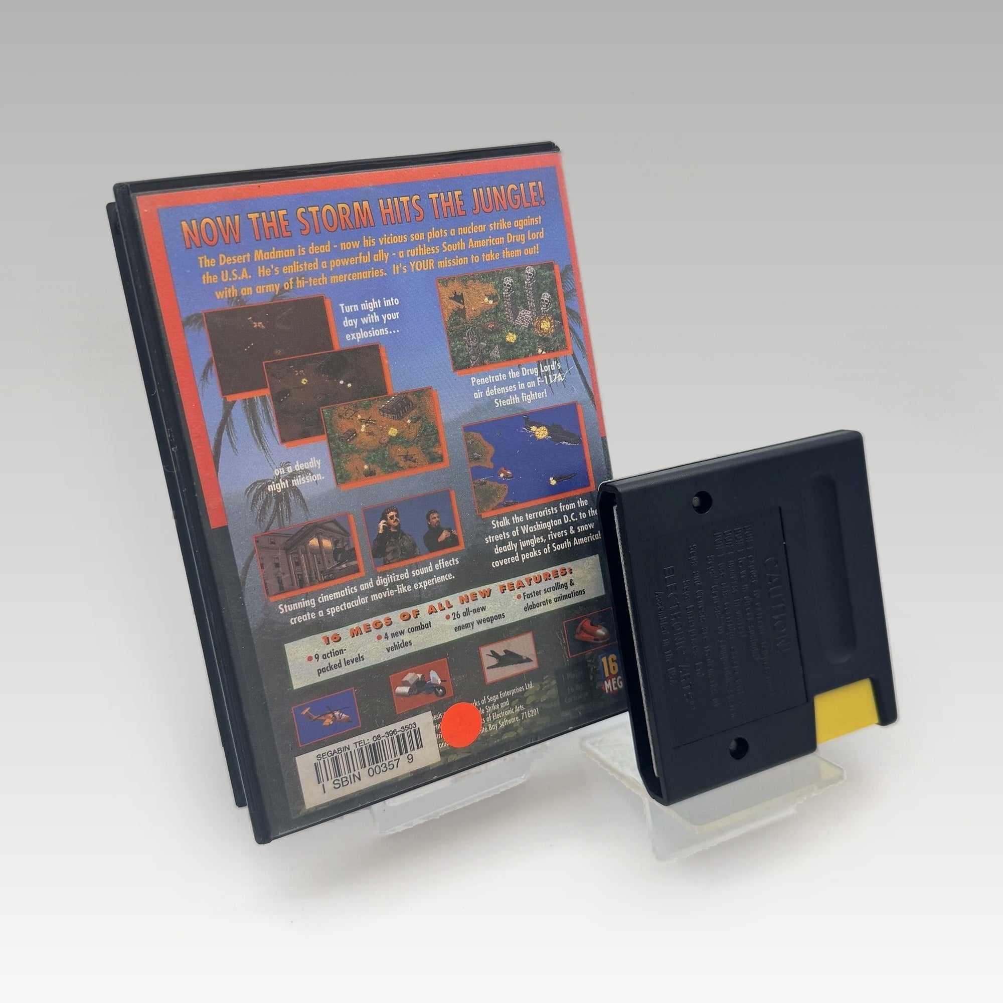 Jungle Strike • No Manual (NTSC-U) - Image 2