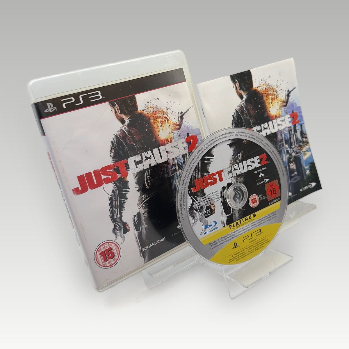 Just Cause 2 (Platinum) • CIB (Region 2) - Front Cover | Yappa NZ