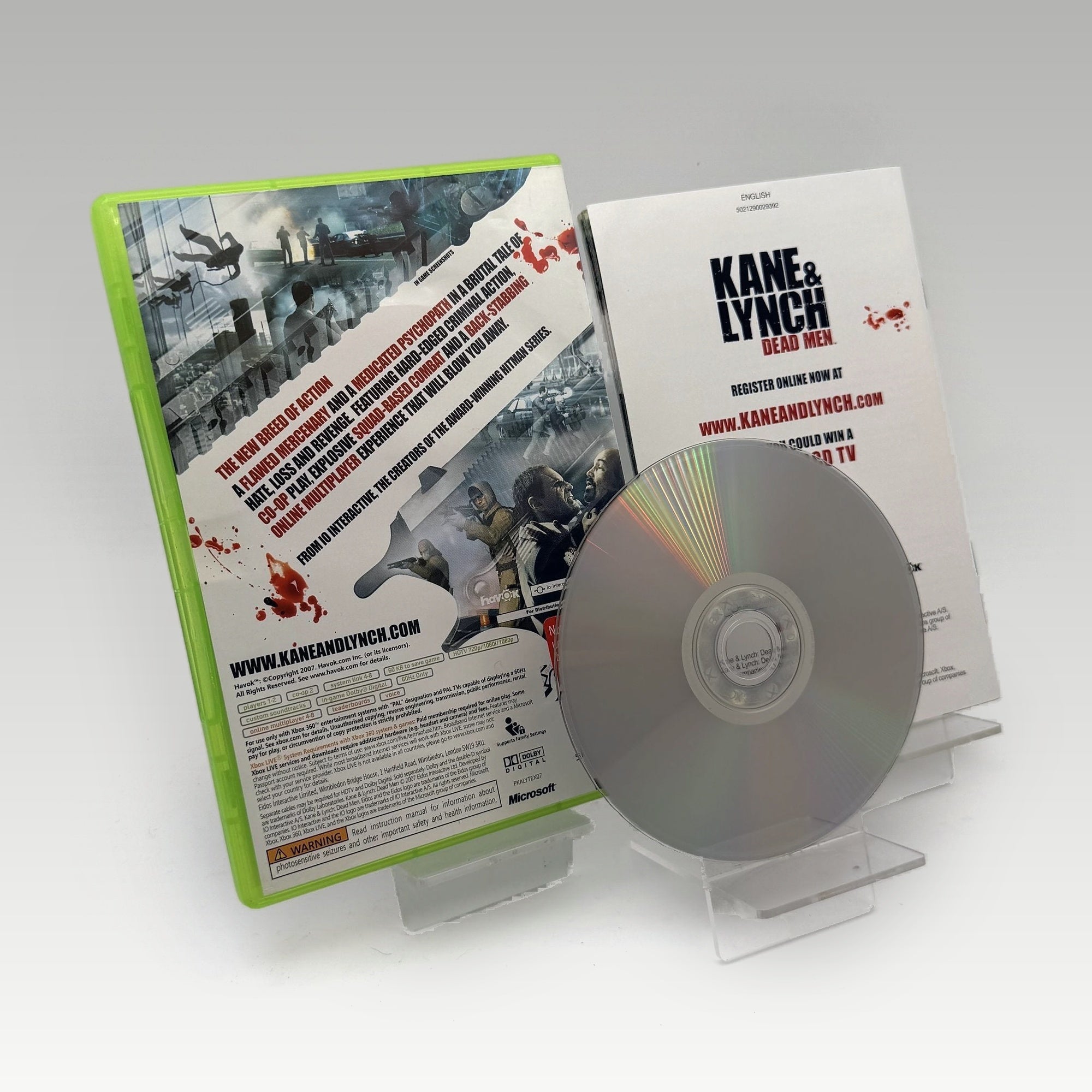 Kane & Lynch: Dead Men • CIB (PAL) - Image 2