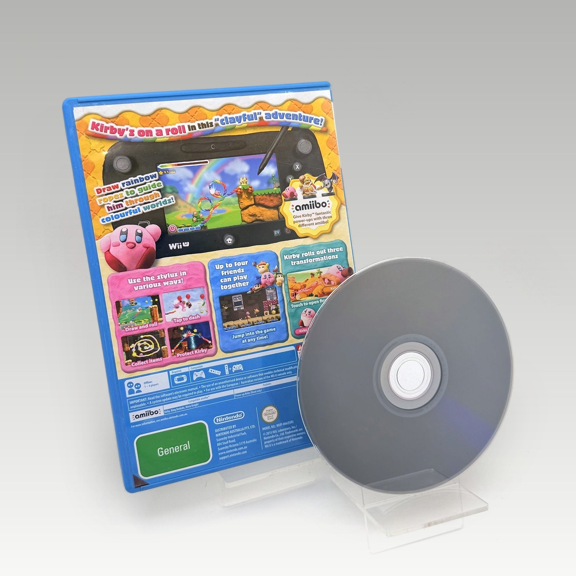 Kirby and the Rainbow Paintbrush • No Manual (PAL) - Image 2