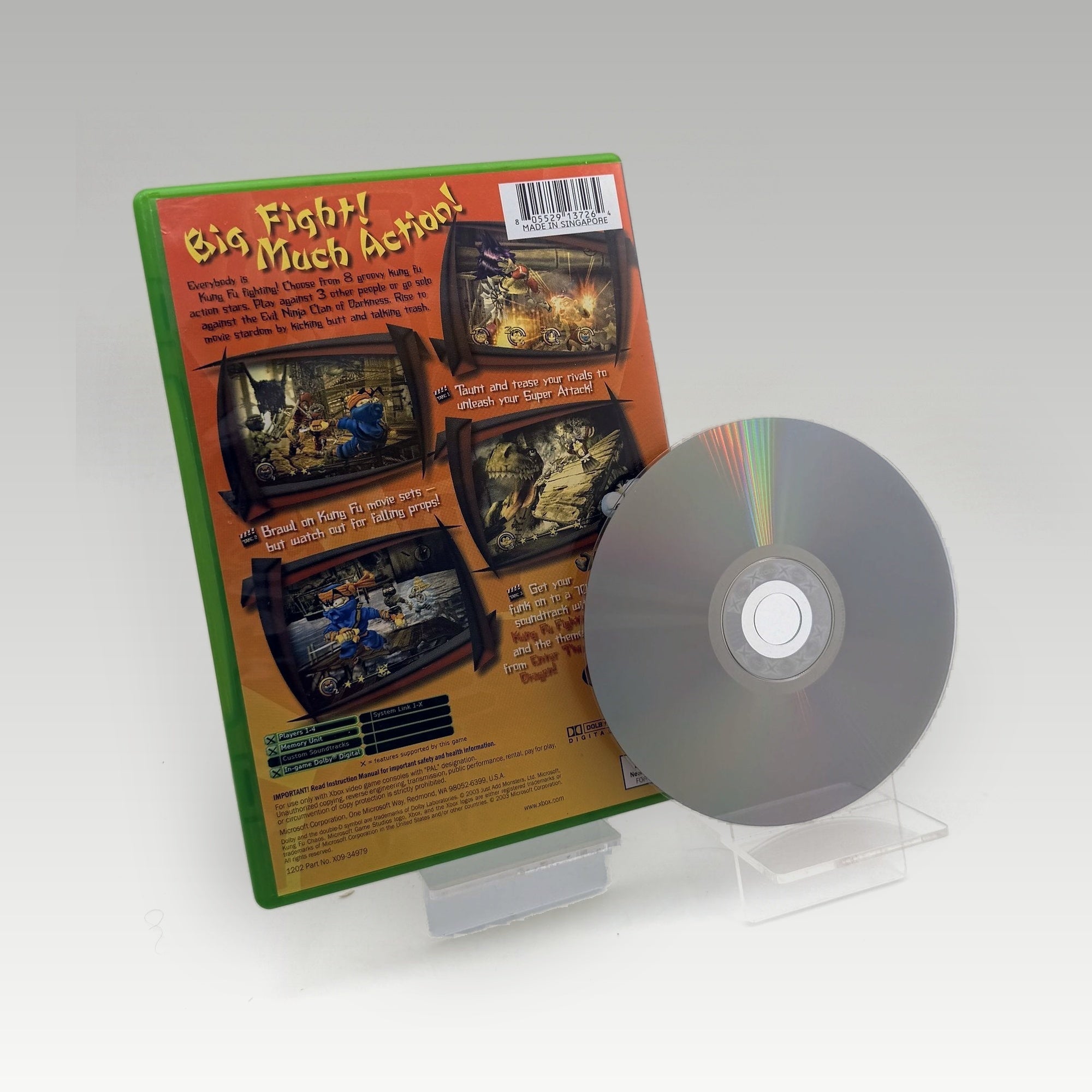 Kung Fu Chaos • No Manual (PAL) - Image 2