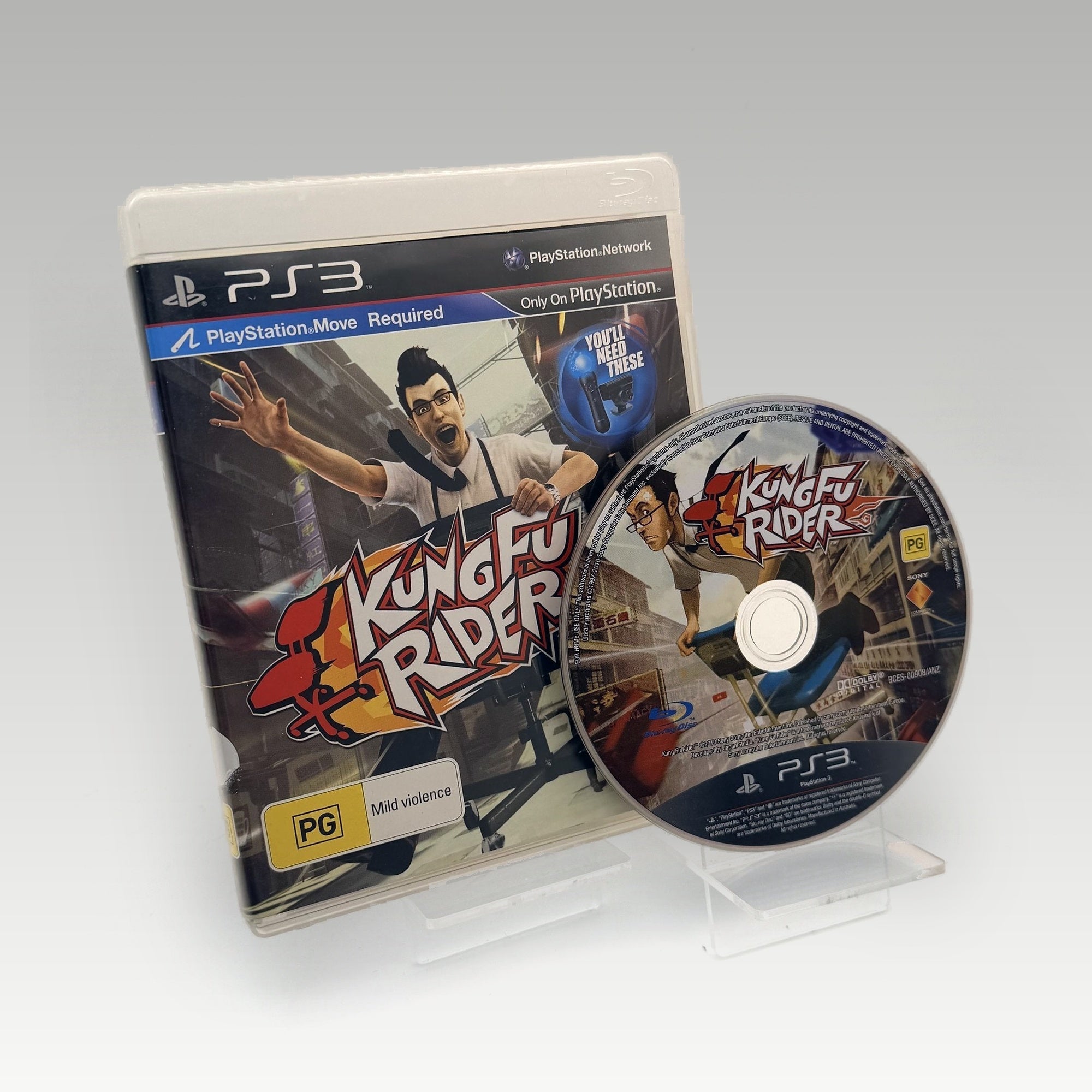Kung Fu Rider • No Manual (Region 4) - Image 1