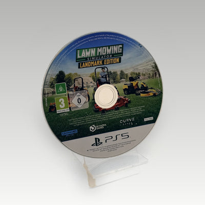 PlayStation 5 Lawn Mowing Simulator Landmark Edition Region 4 - Front Cover | Yappa NZ