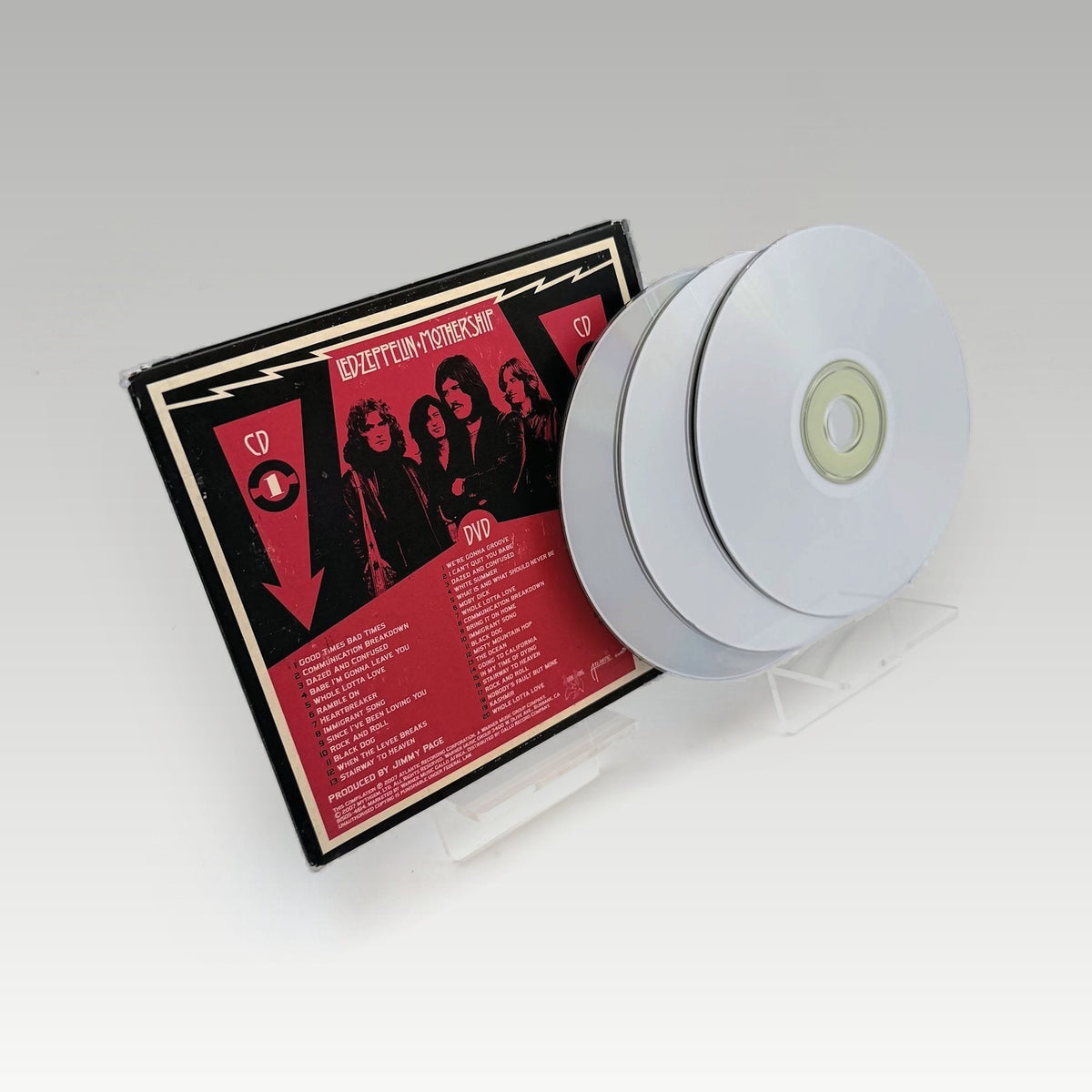 Led Zeppelin - Mothership 2CD + DVD • CIB - Image 2