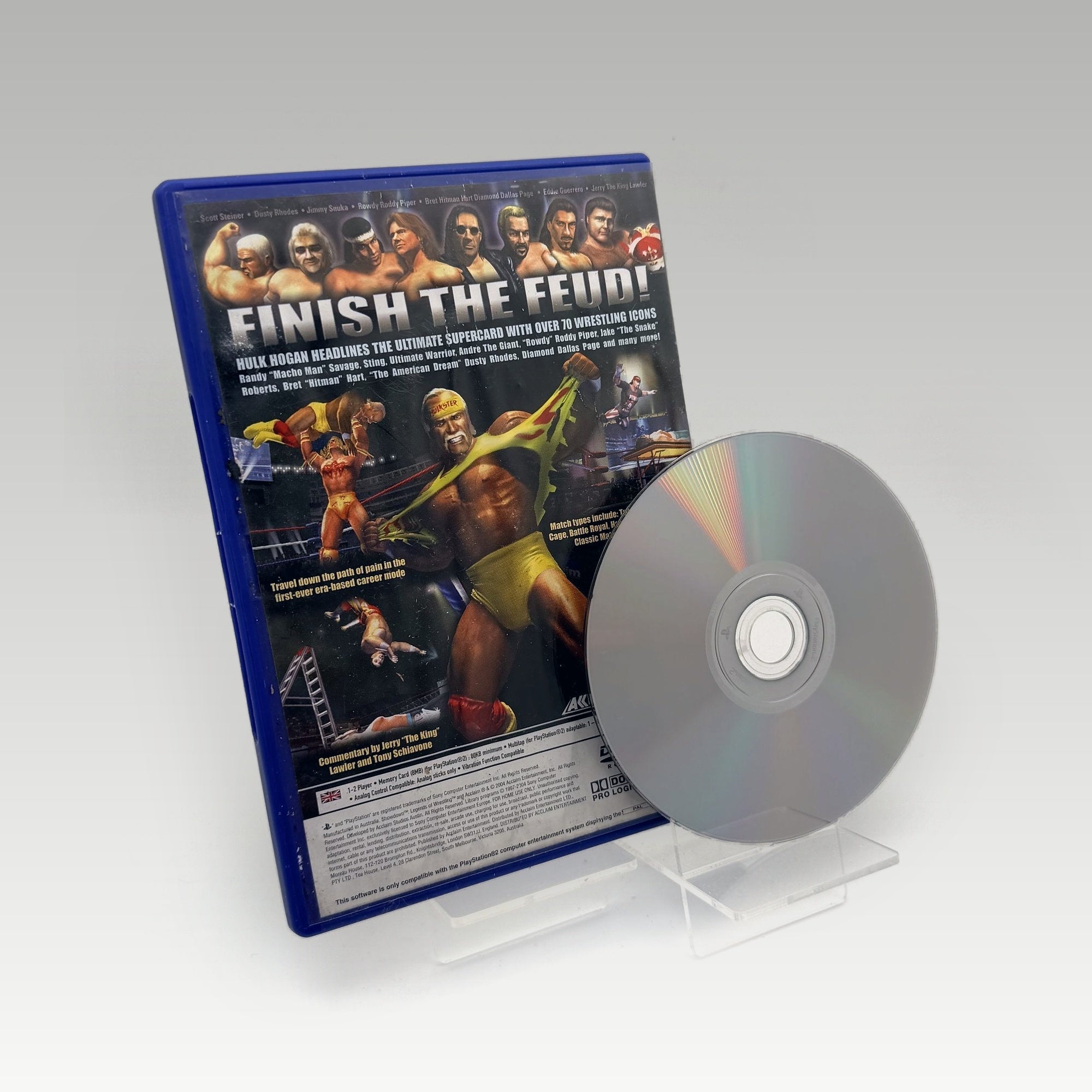 Legends of Wrestling: Showdown • No Manual (PAL) - Image 2